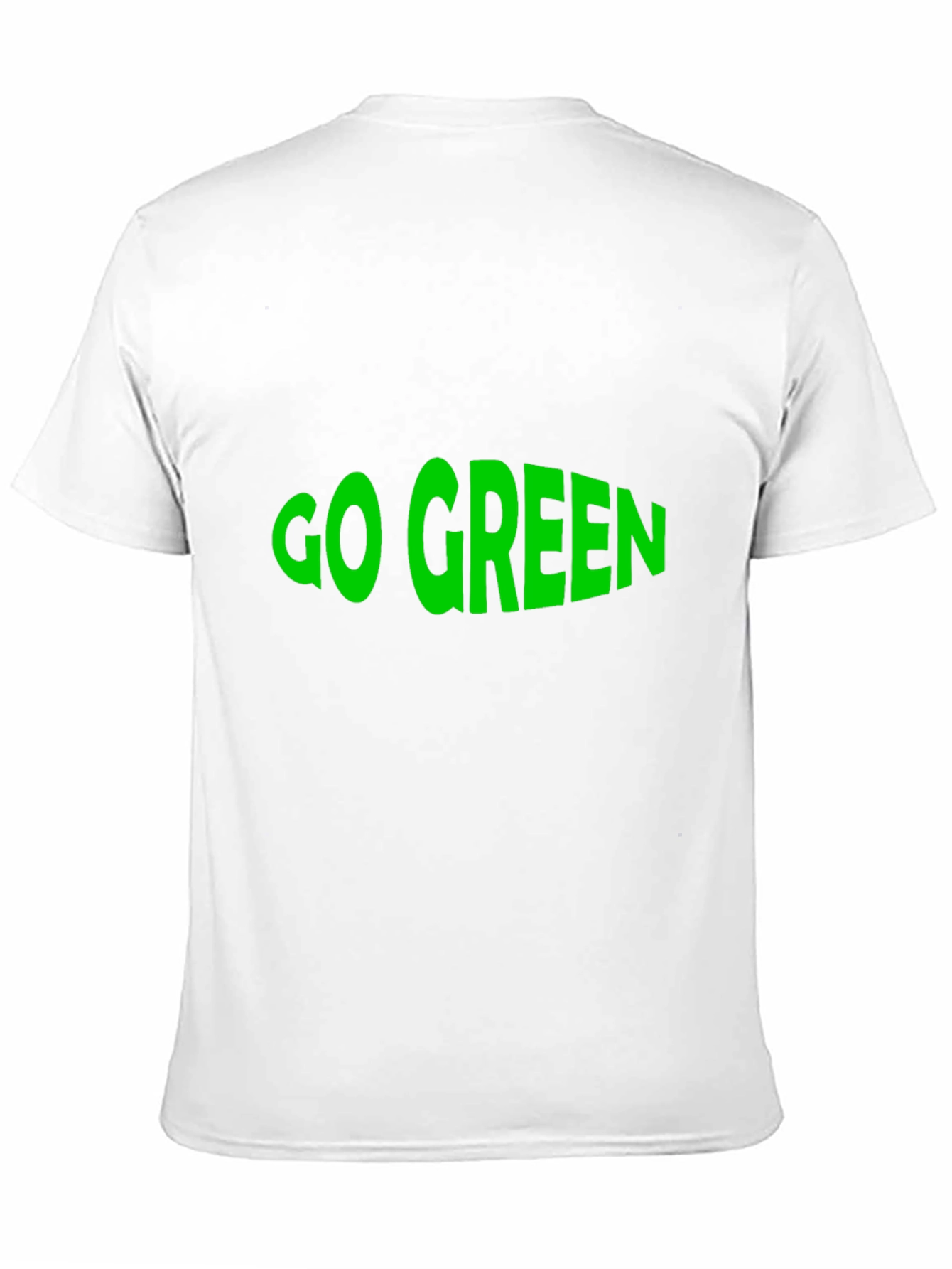Go Green T-Shirt - Eco-Friendly Statement Tee
