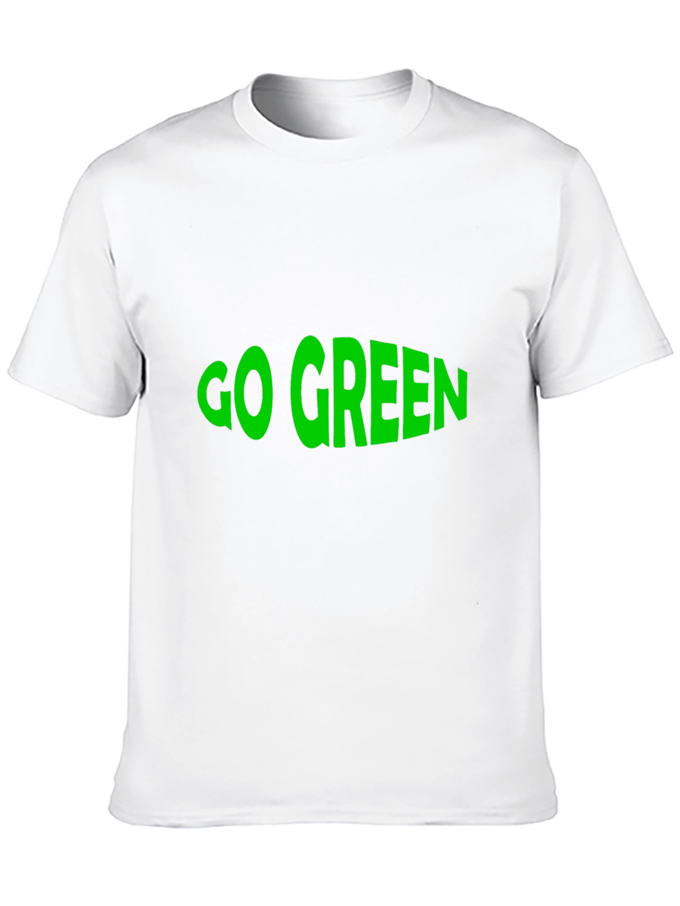 Go Green T-Shirt - Eco-Friendly Statement Tee