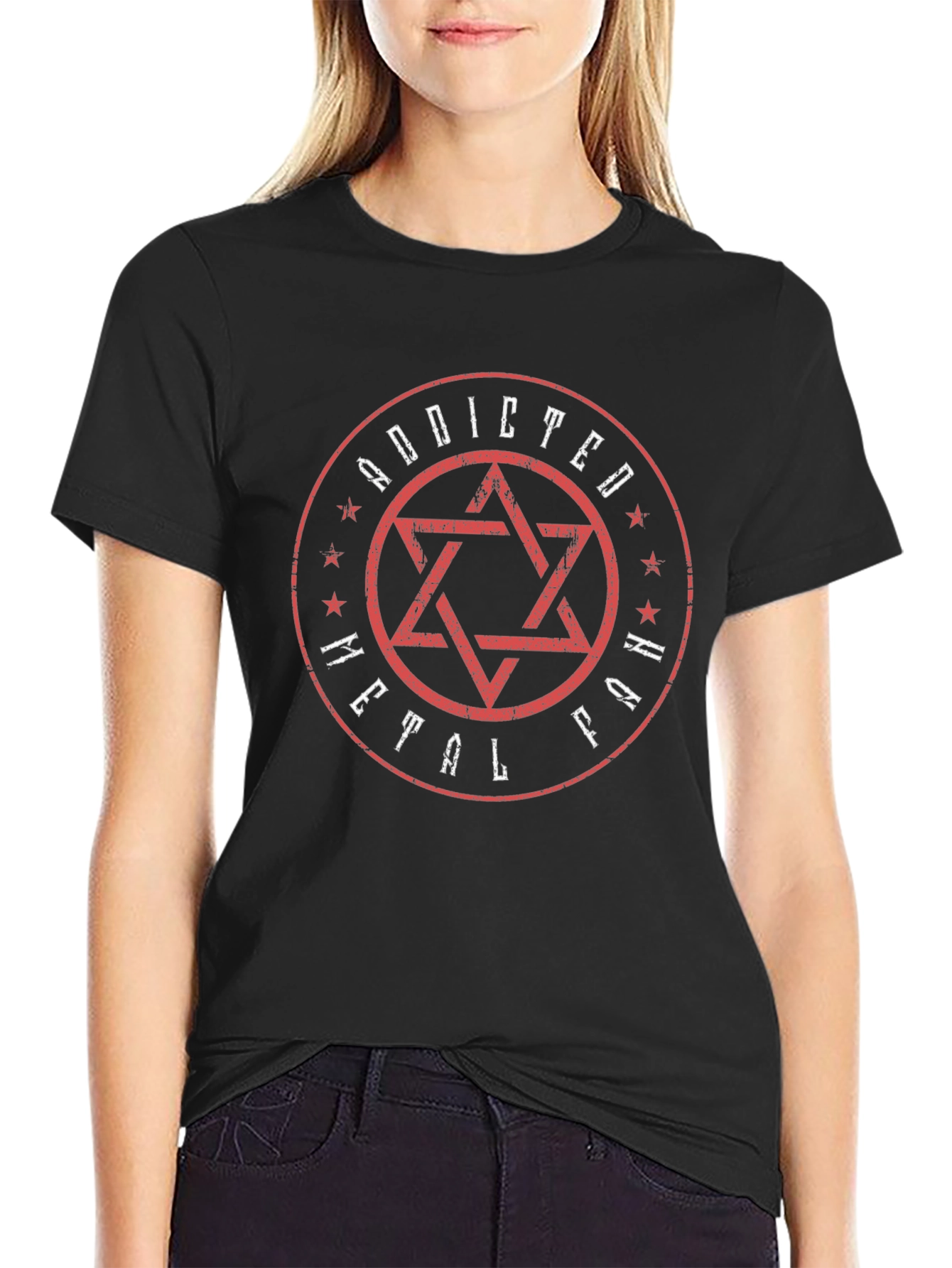 Addicted Metal Punk Graphic Tee