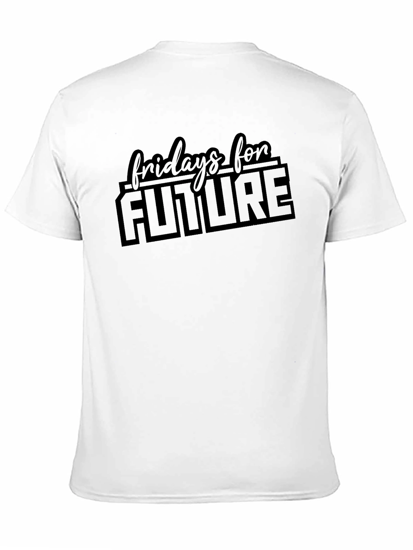 Fridays for Future Black T-Shirt