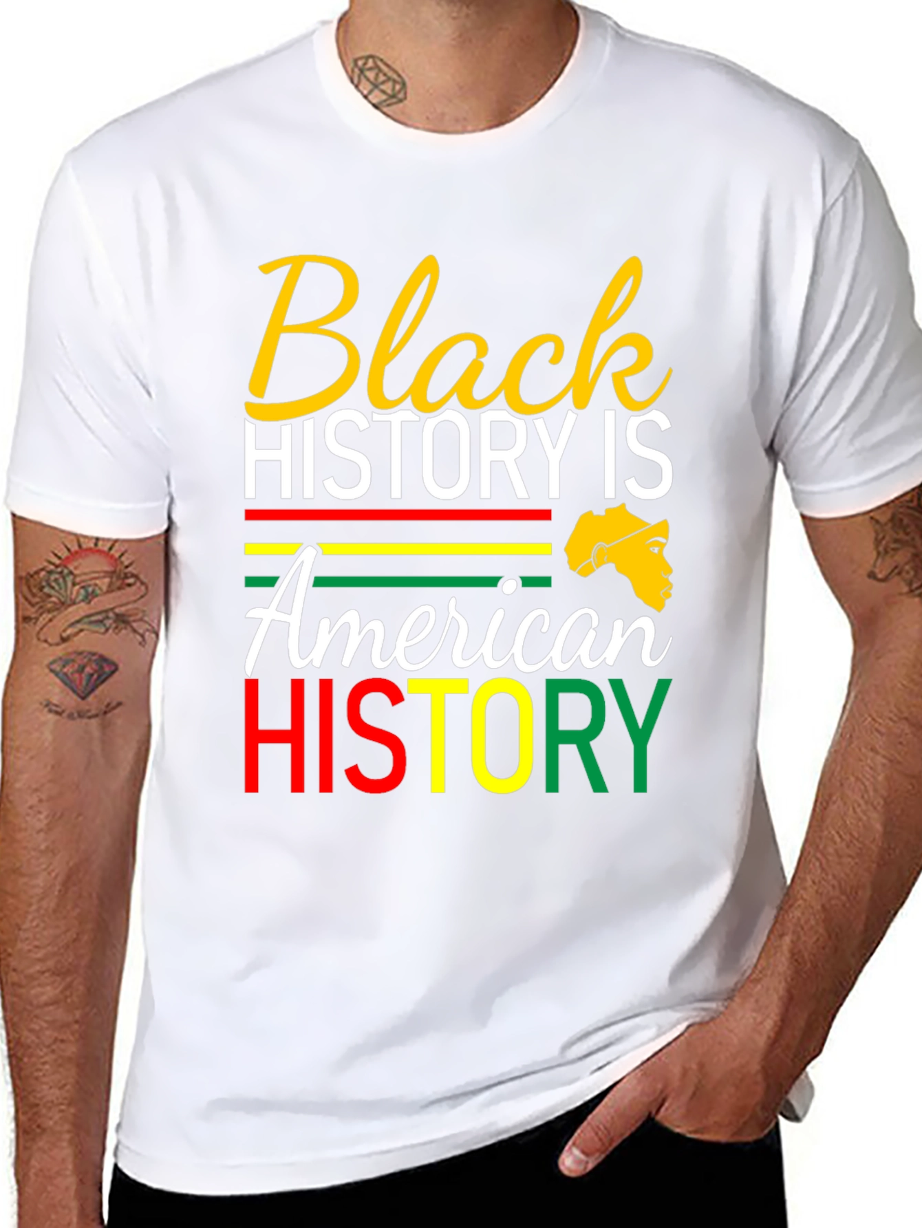 Black History is American History T-Shirt