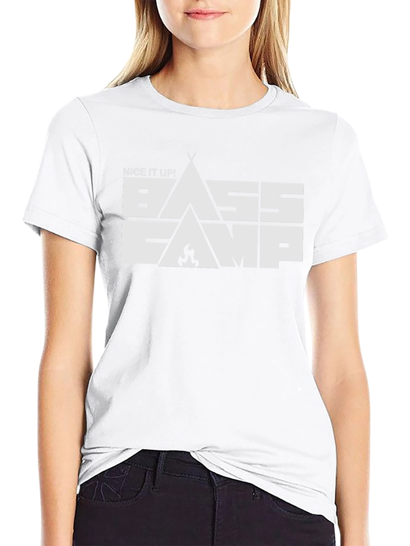 Bass Camp Tee -  Nice It Up Black T-Shirt