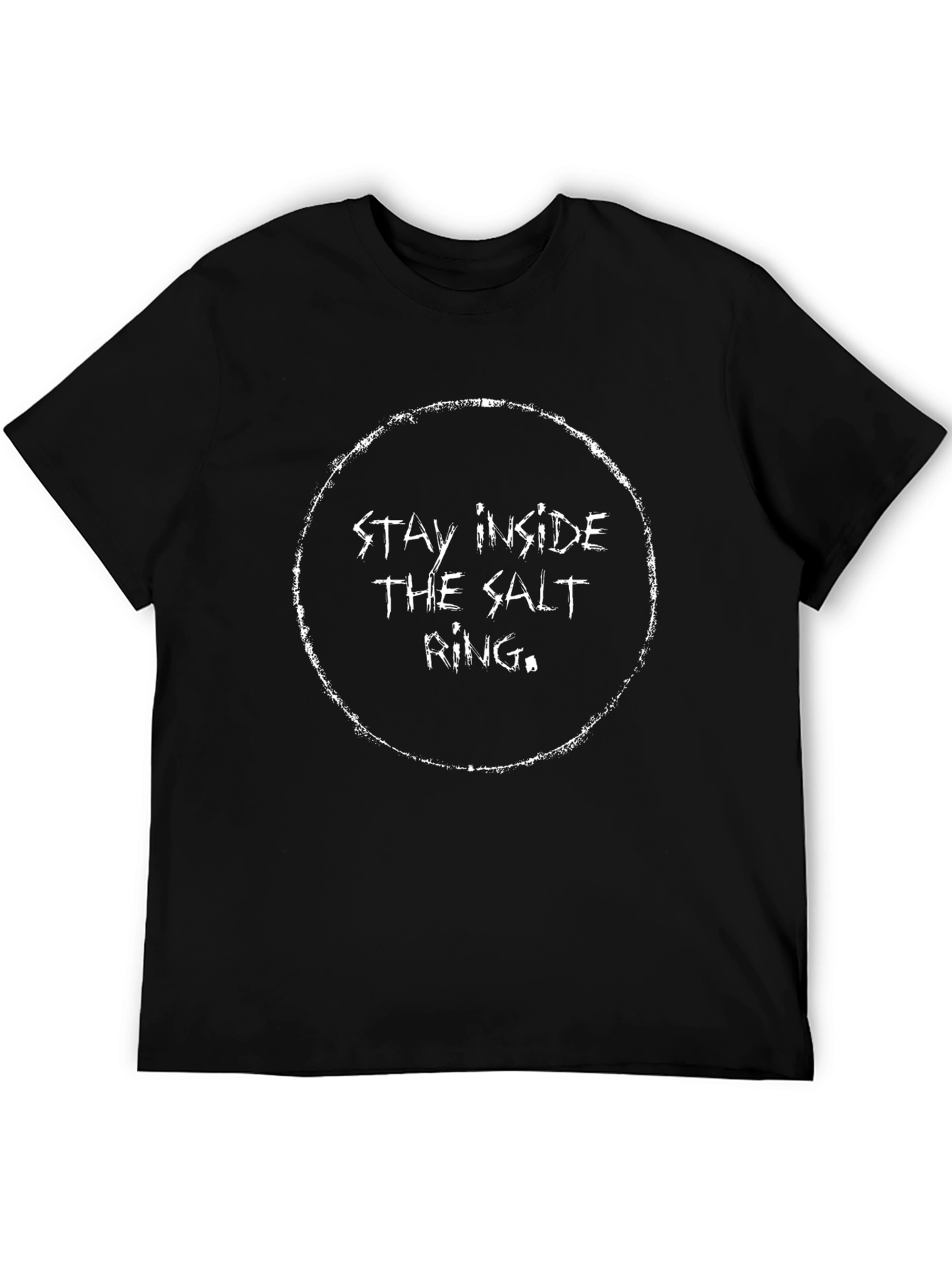 Stay Inside the Salt Ring T-Shirt - Black
