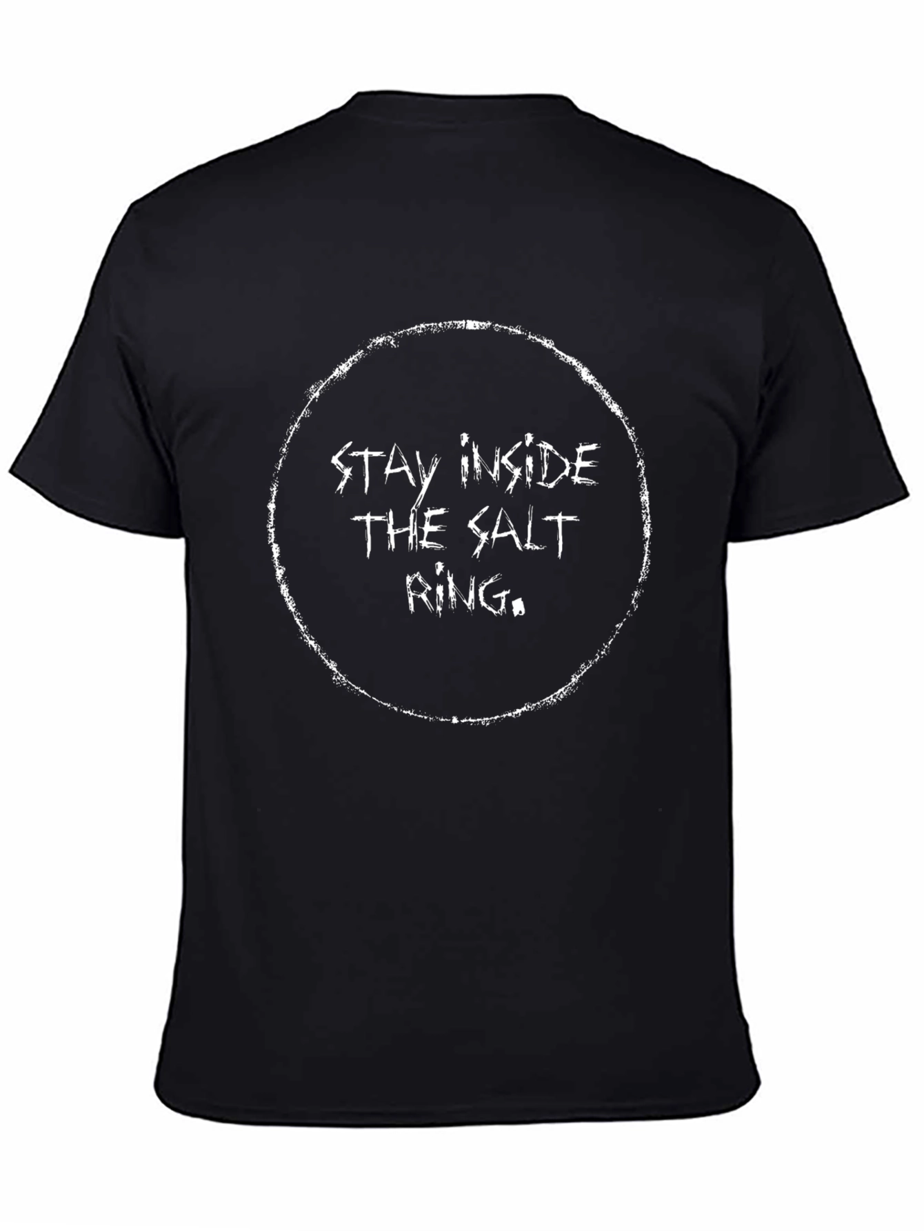 Stay Inside the Salt Ring T-Shirt - Black