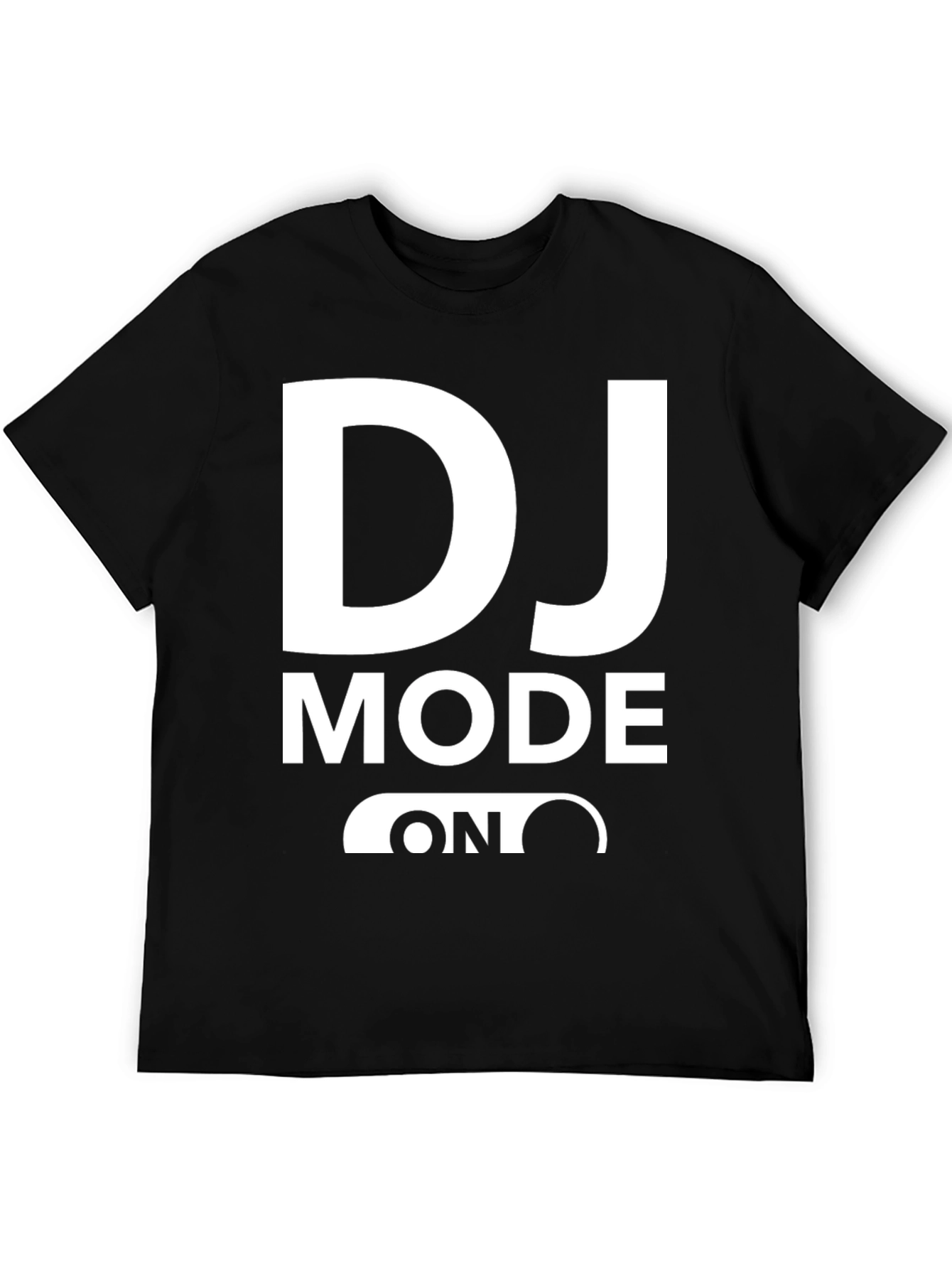 DJ Mode On Black T-Shirt