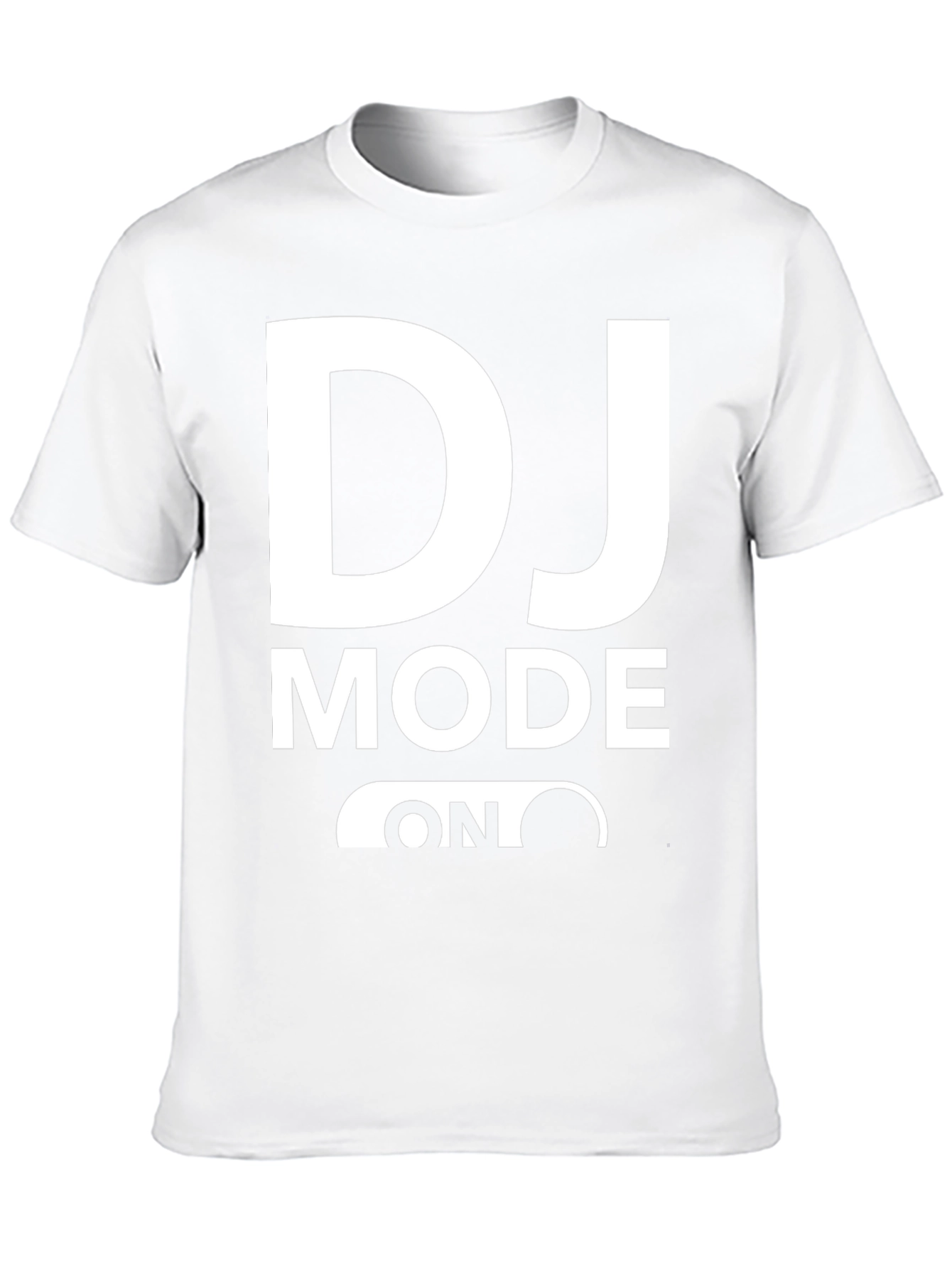 DJ Mode On Black T-Shirt