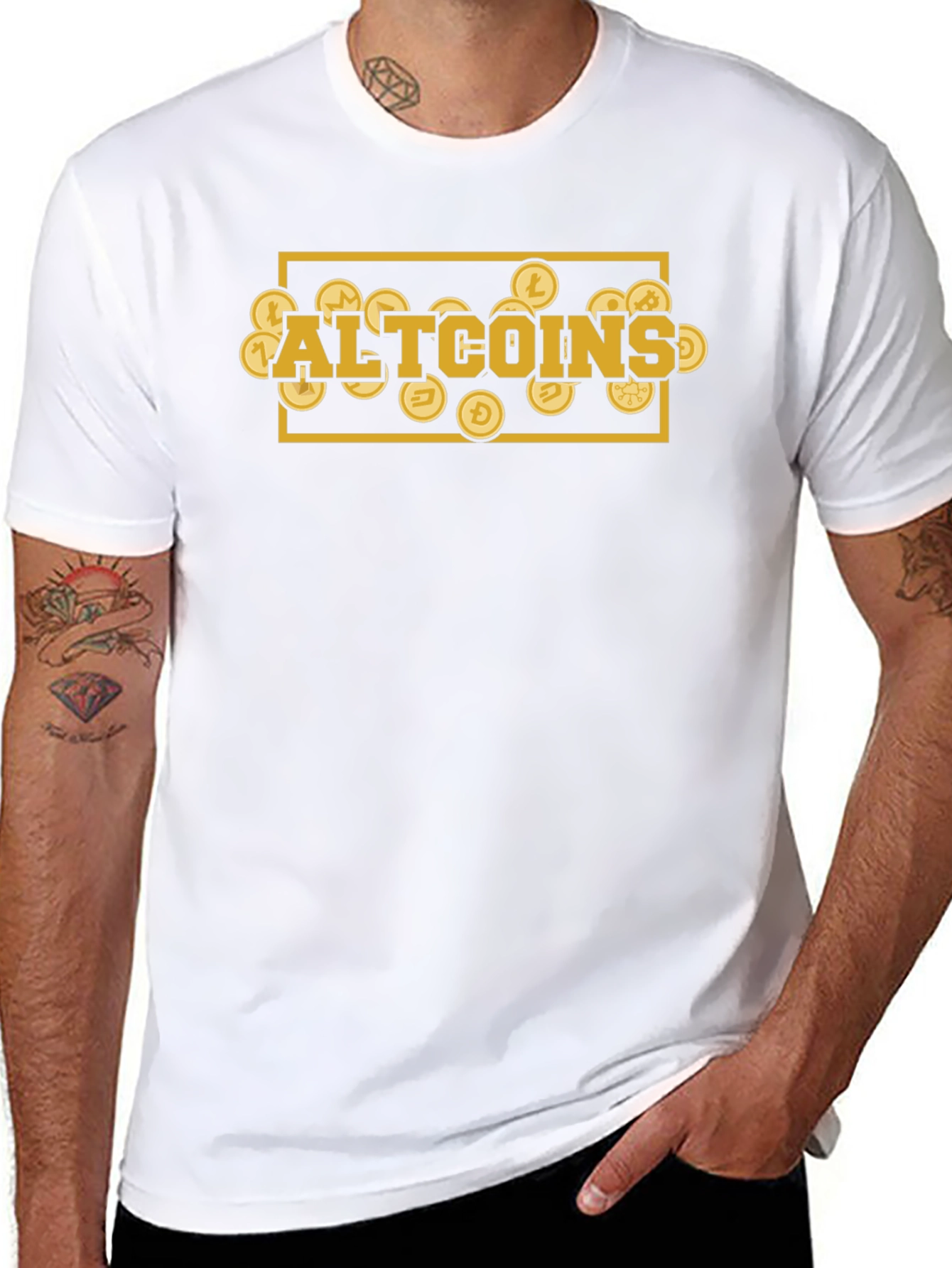 Altcoins Crypto T-Shirt - Black