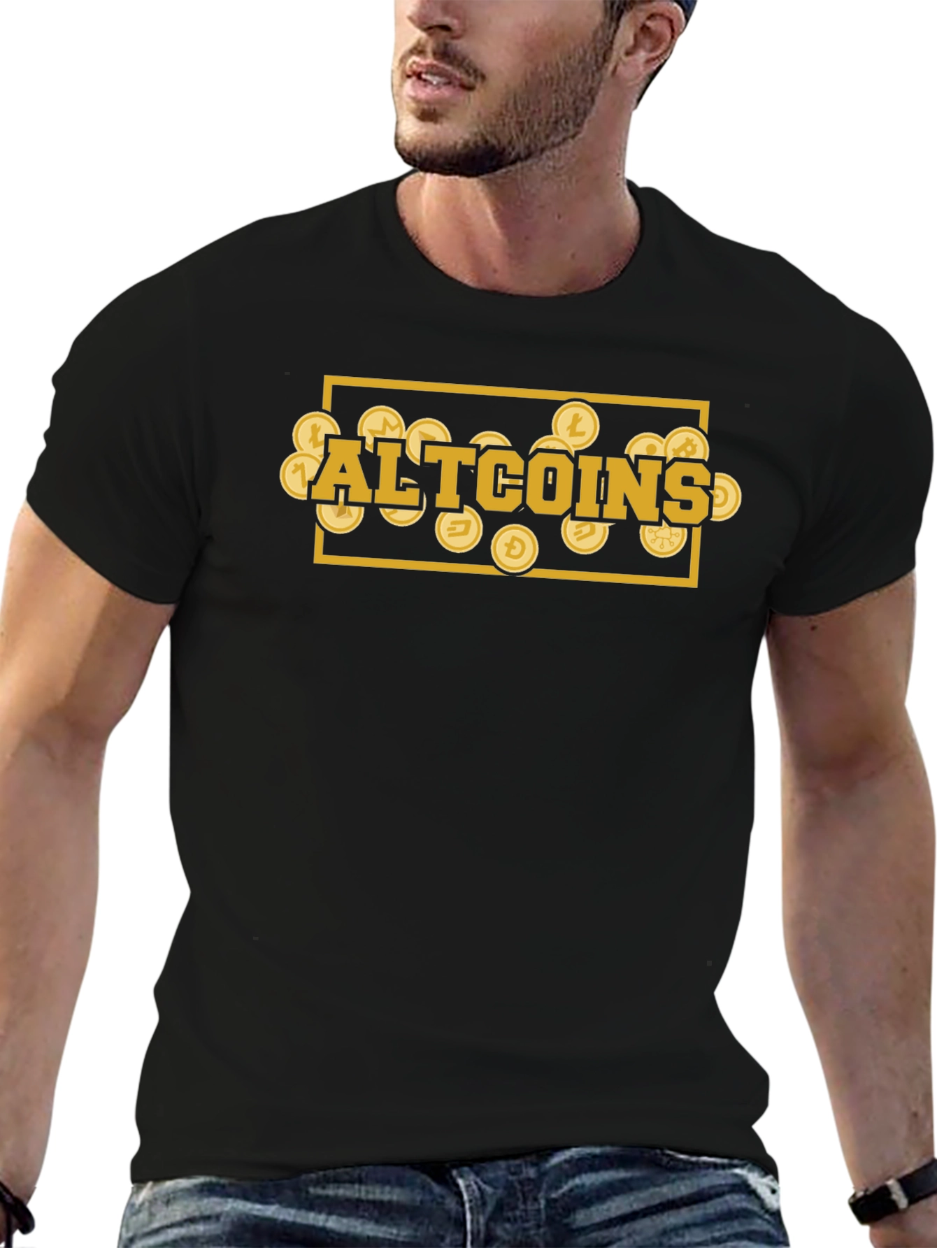 Altcoins Crypto T-Shirt - Black