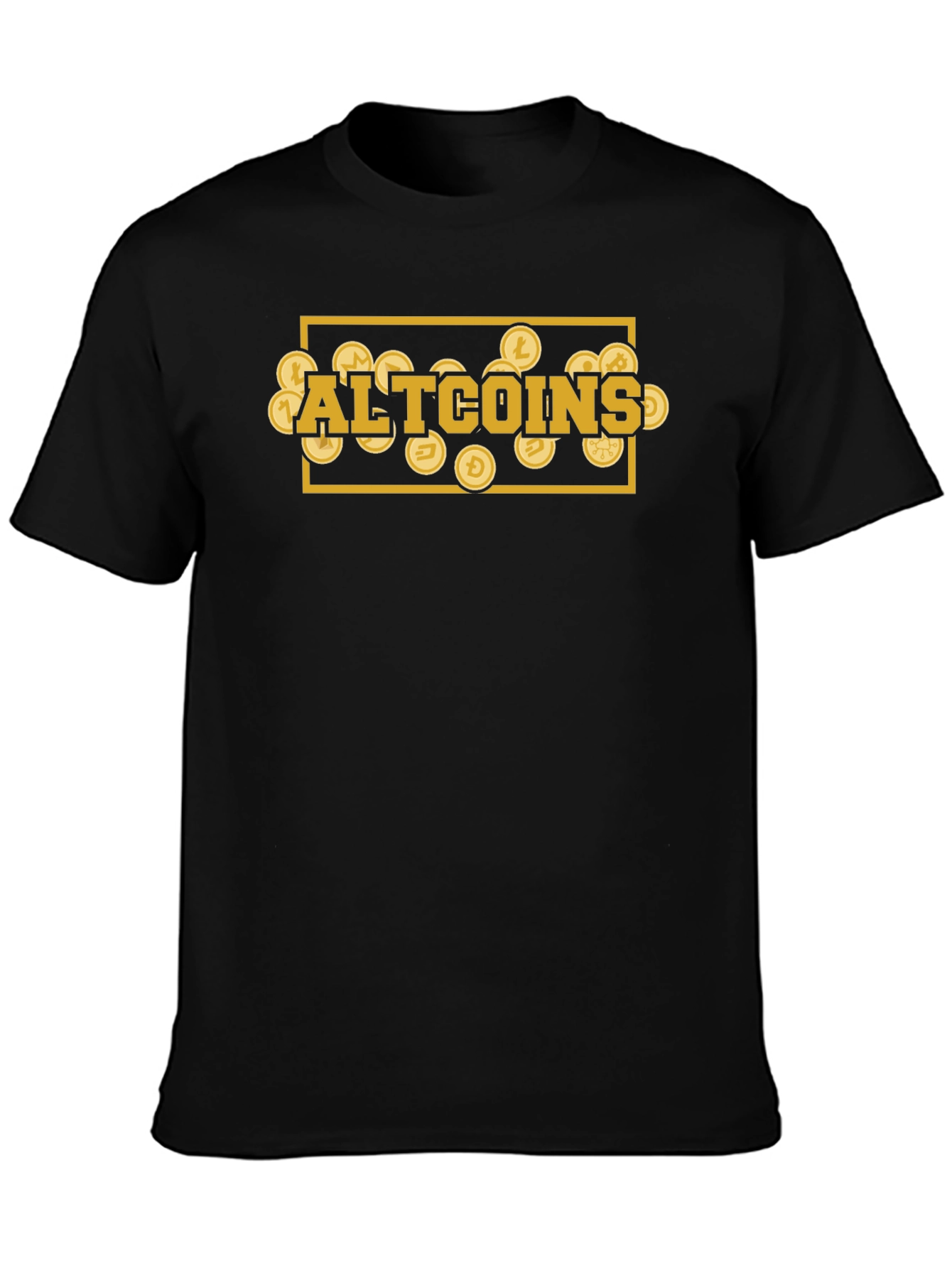 Altcoins Crypto T-Shirt - Black