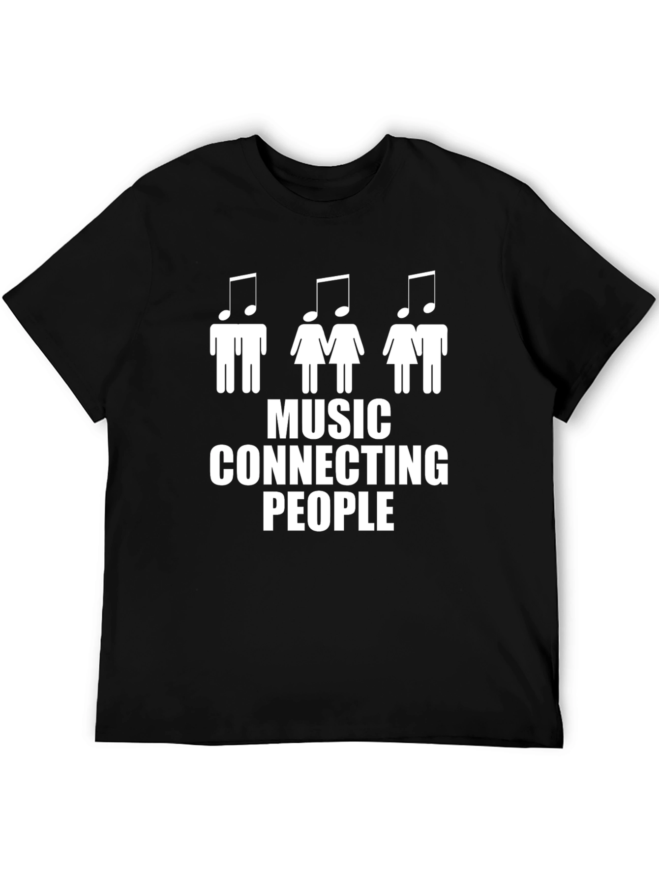 Music Connecting People Graphic Tee
