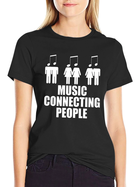 Music Connecting People Graphic Tee