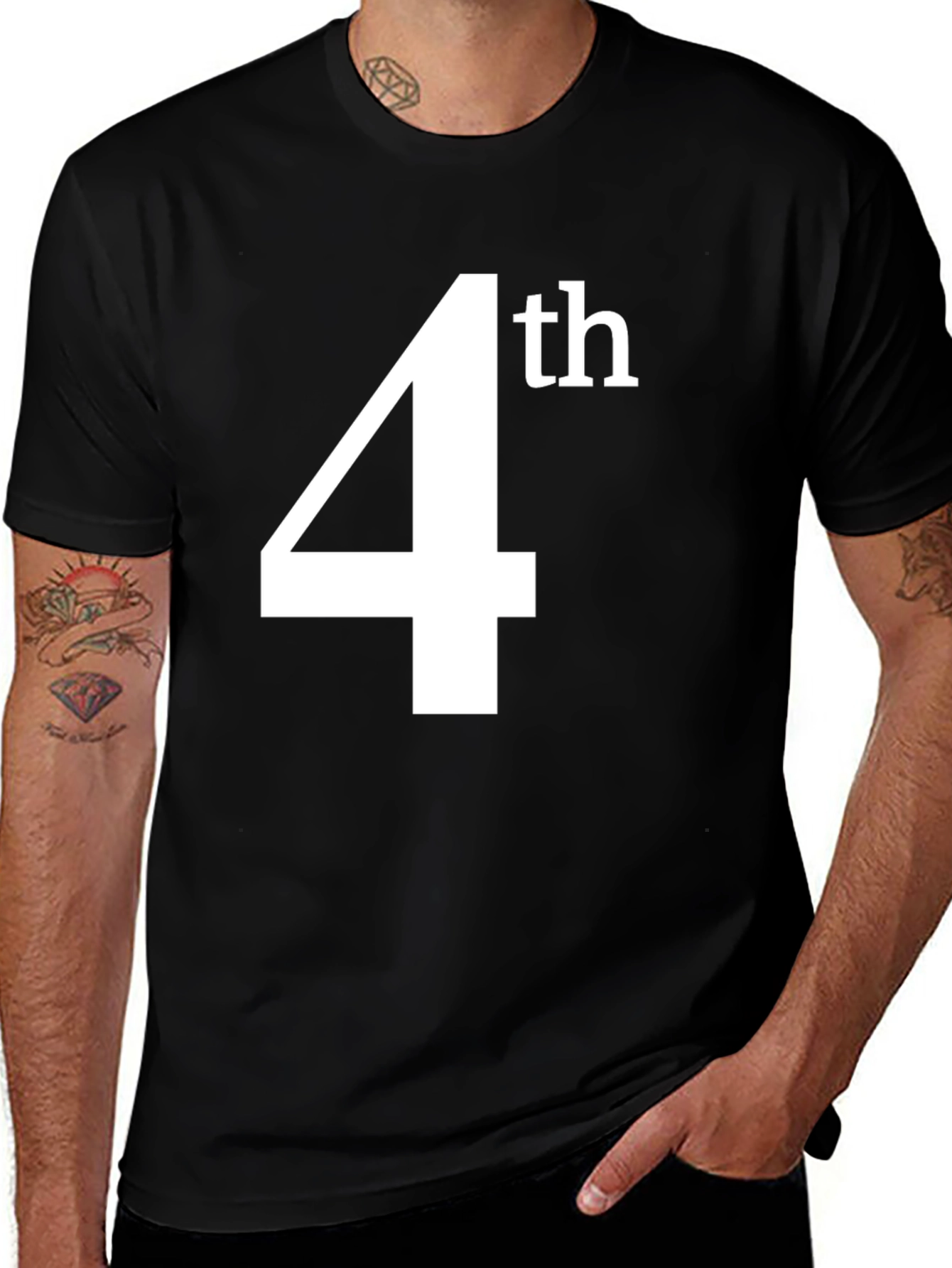 4th Graphic Tee - Patriotic Fourth of July T-Shirt