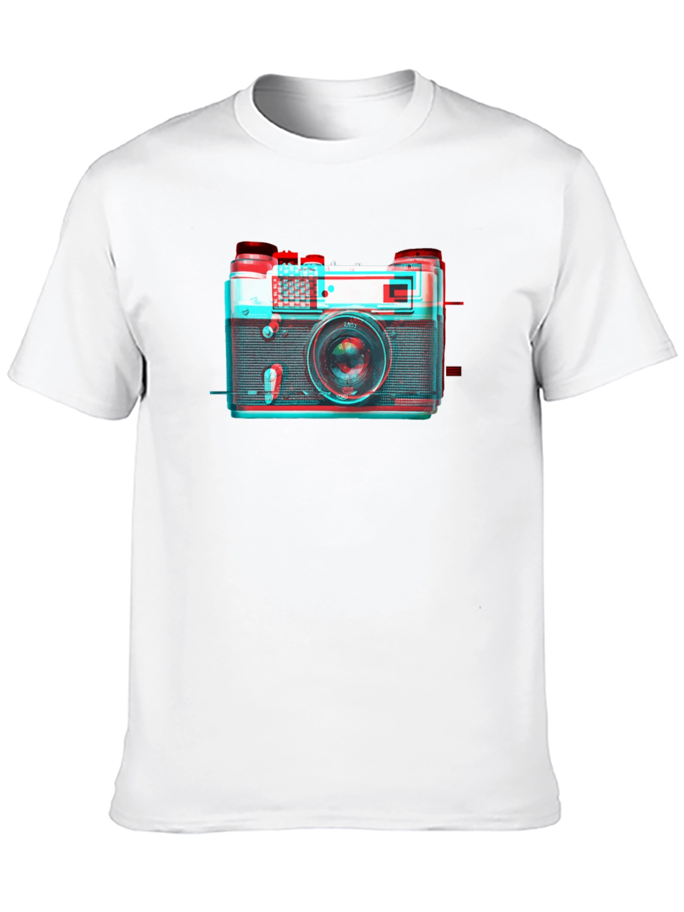 Retro Camera Graphic Tee - Classic Cool