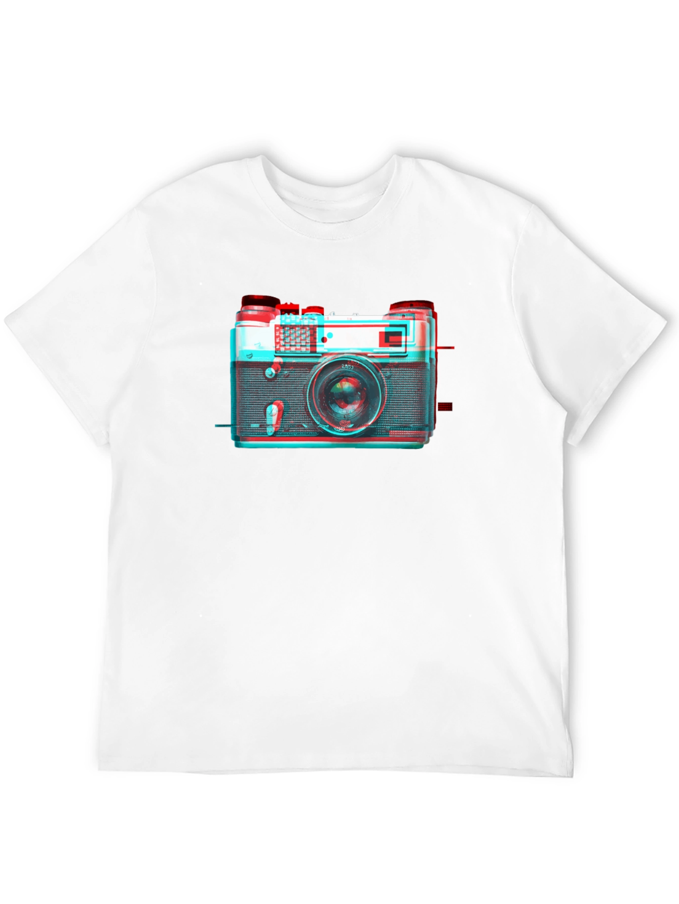 Retro Camera Graphic Tee - Classic Cool
