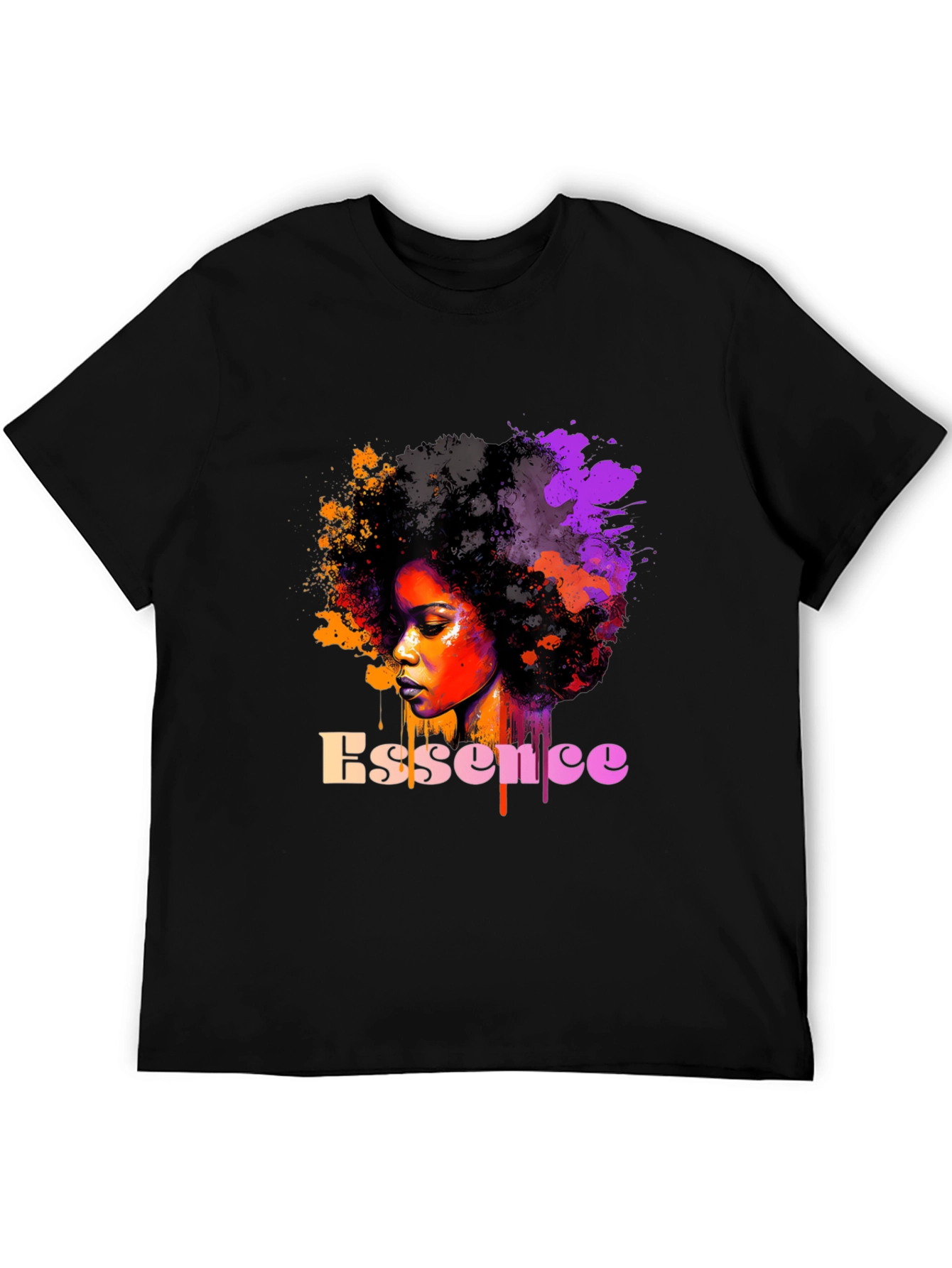 Essence Afro Art Graphic T-Shirt