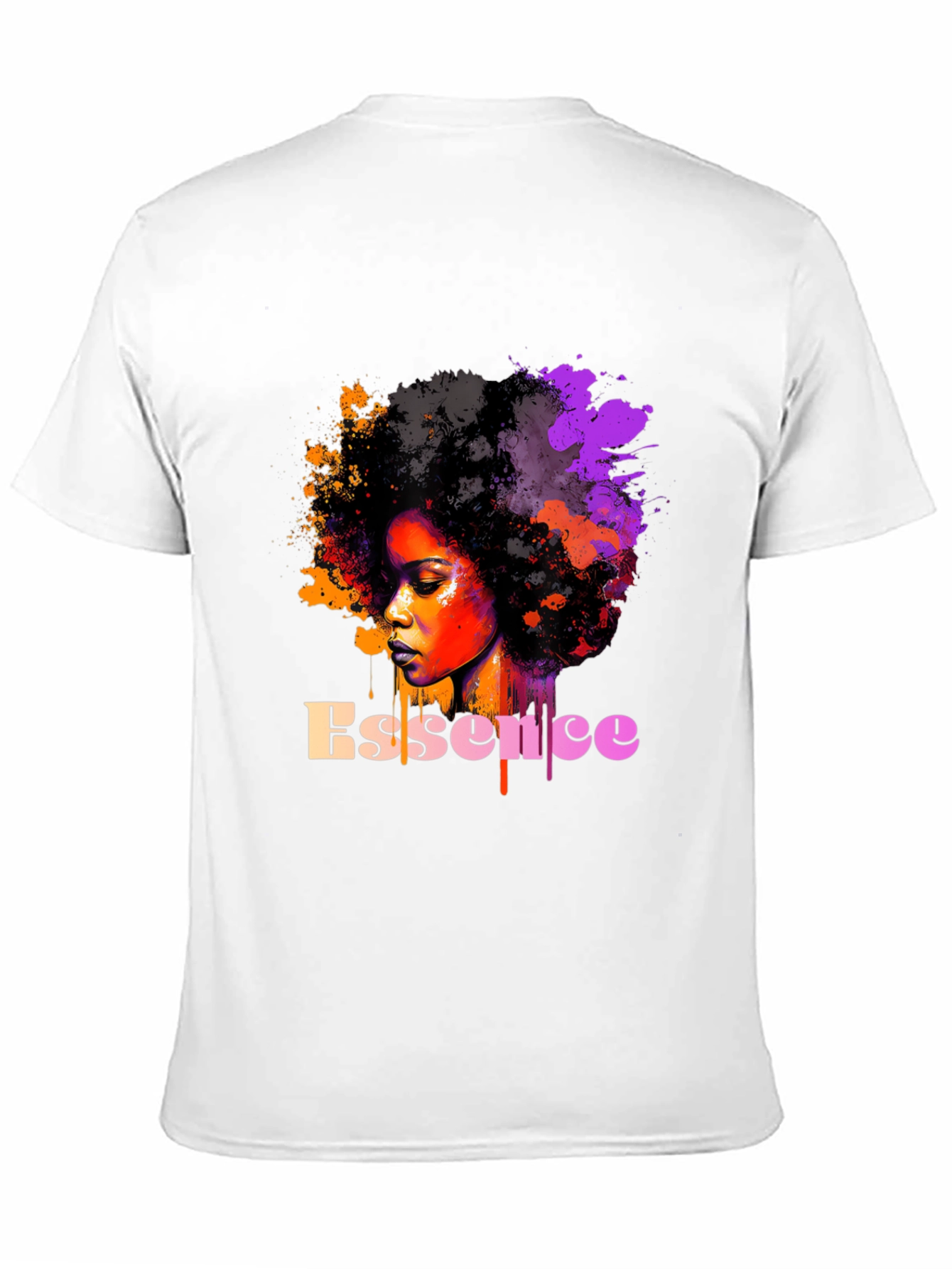 Essence Afro Art Graphic T-Shirt