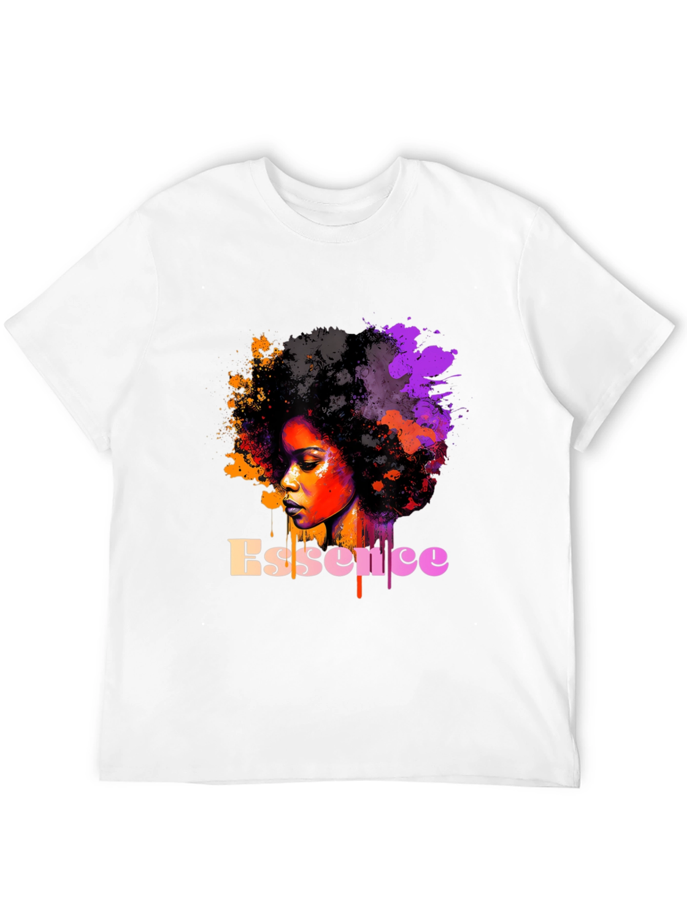 Essence Afro Art Graphic T-Shirt