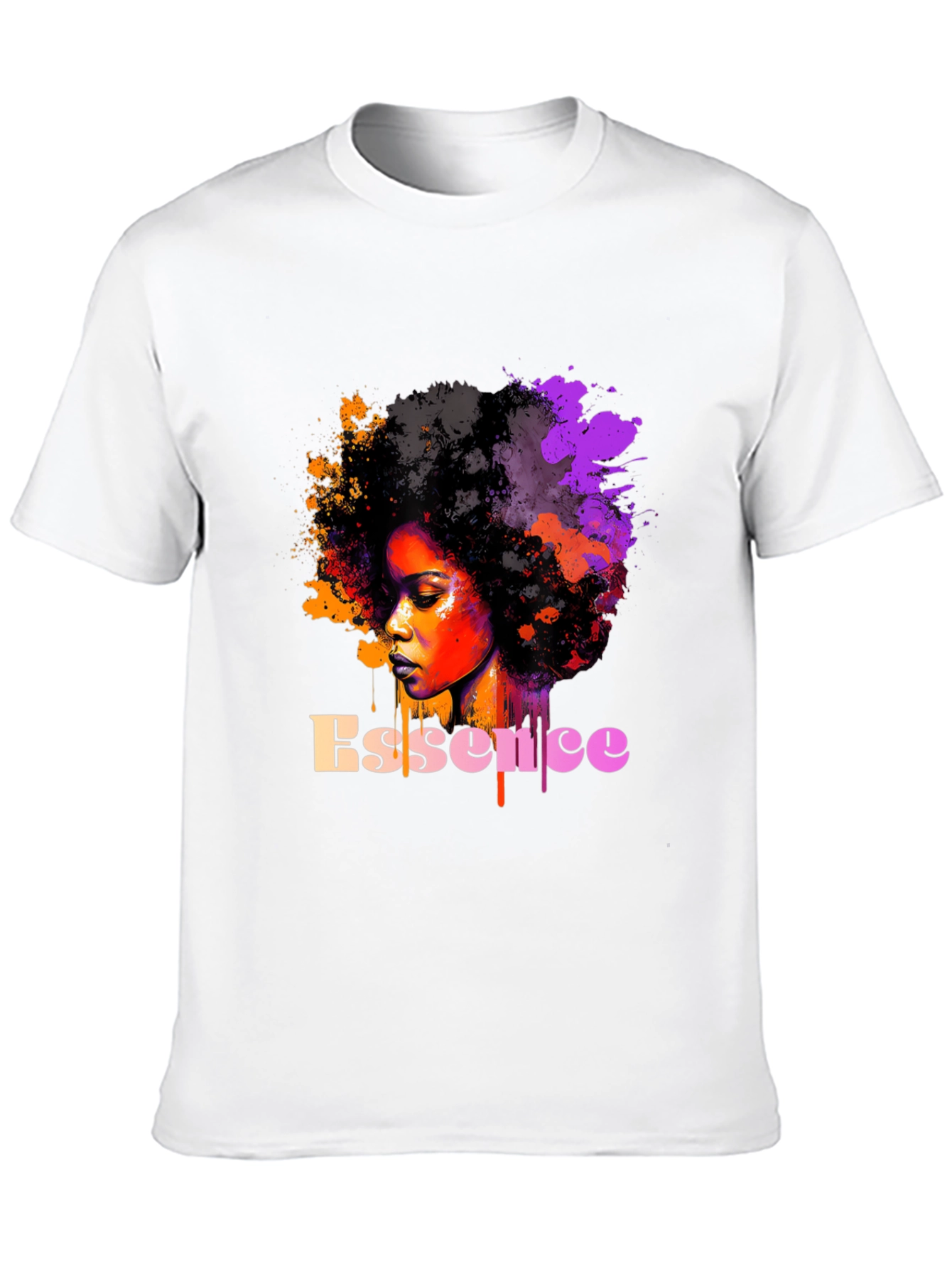 Essence Afro Art Graphic T-Shirt