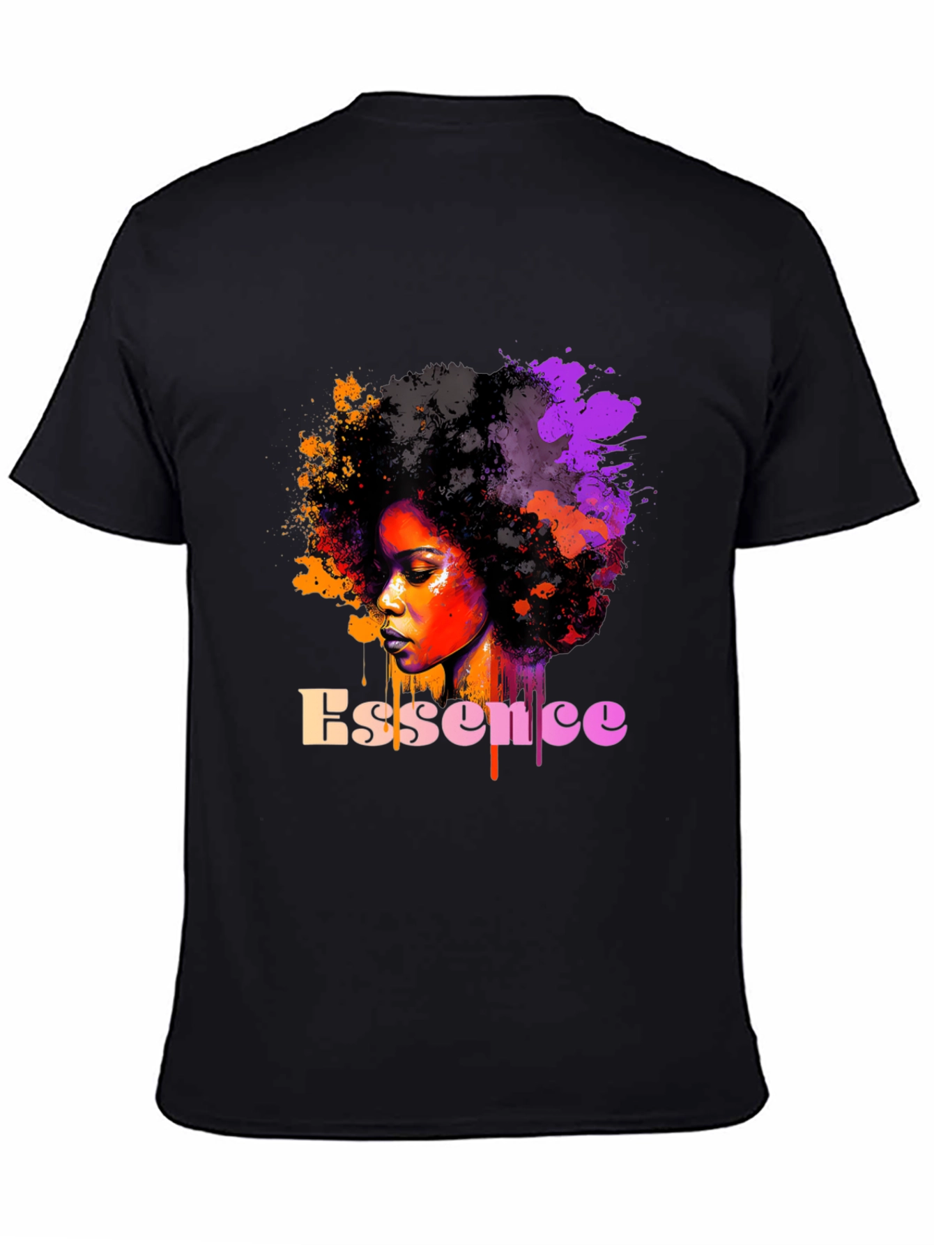 Essence Afro Art Graphic T-Shirt