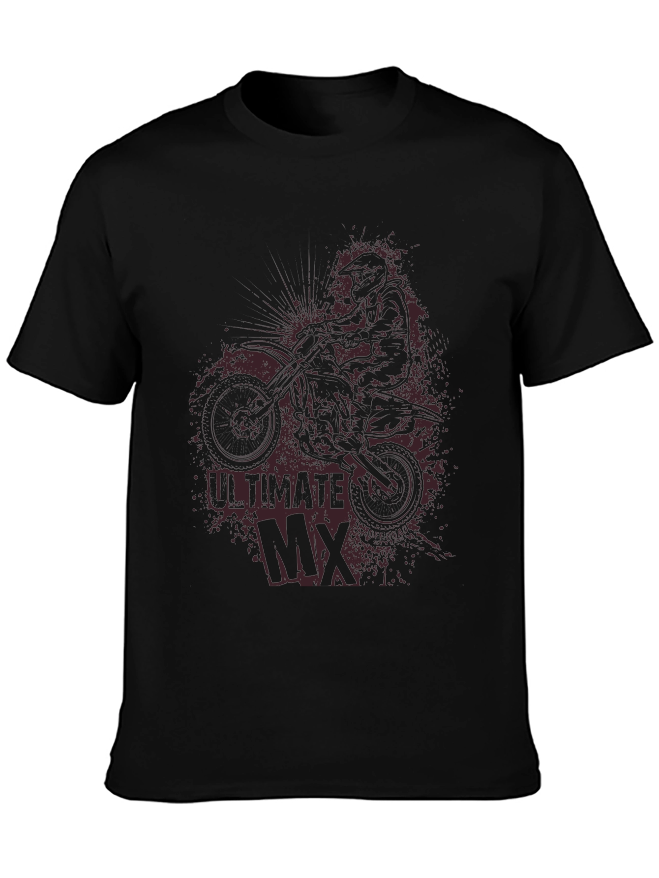 Ultimate MX Black Graphic T-Shirt
