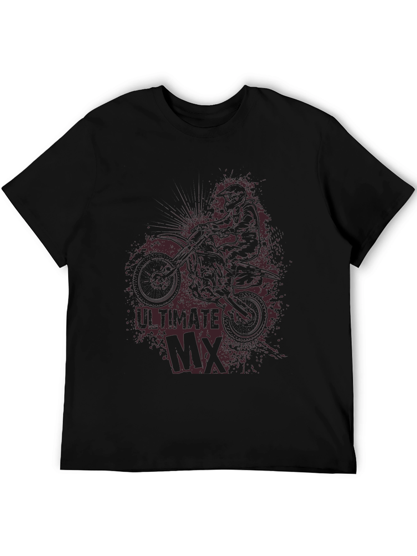 Ultimate MX Black Graphic T-Shirt