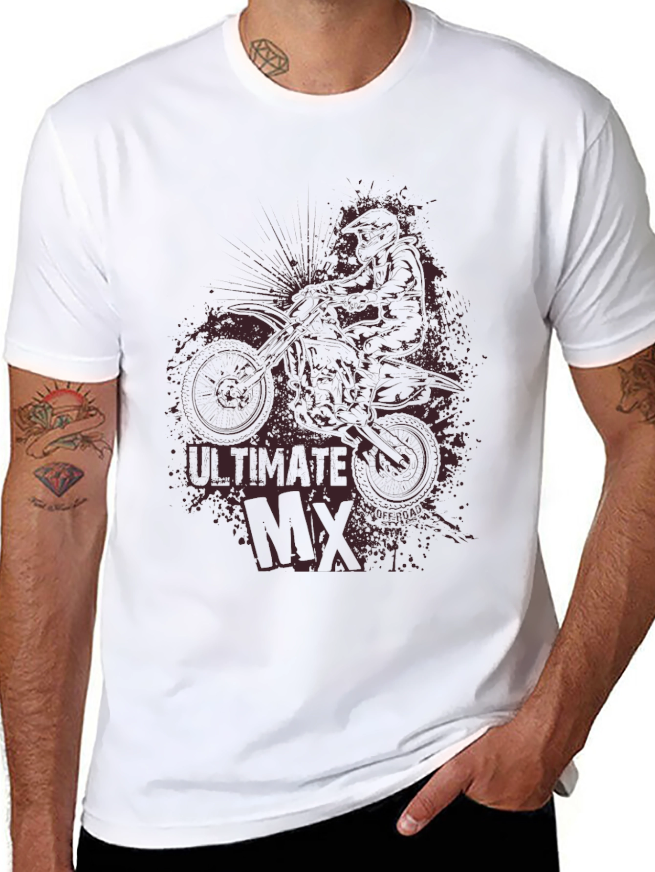 Ultimate MX Black Graphic T-Shirt