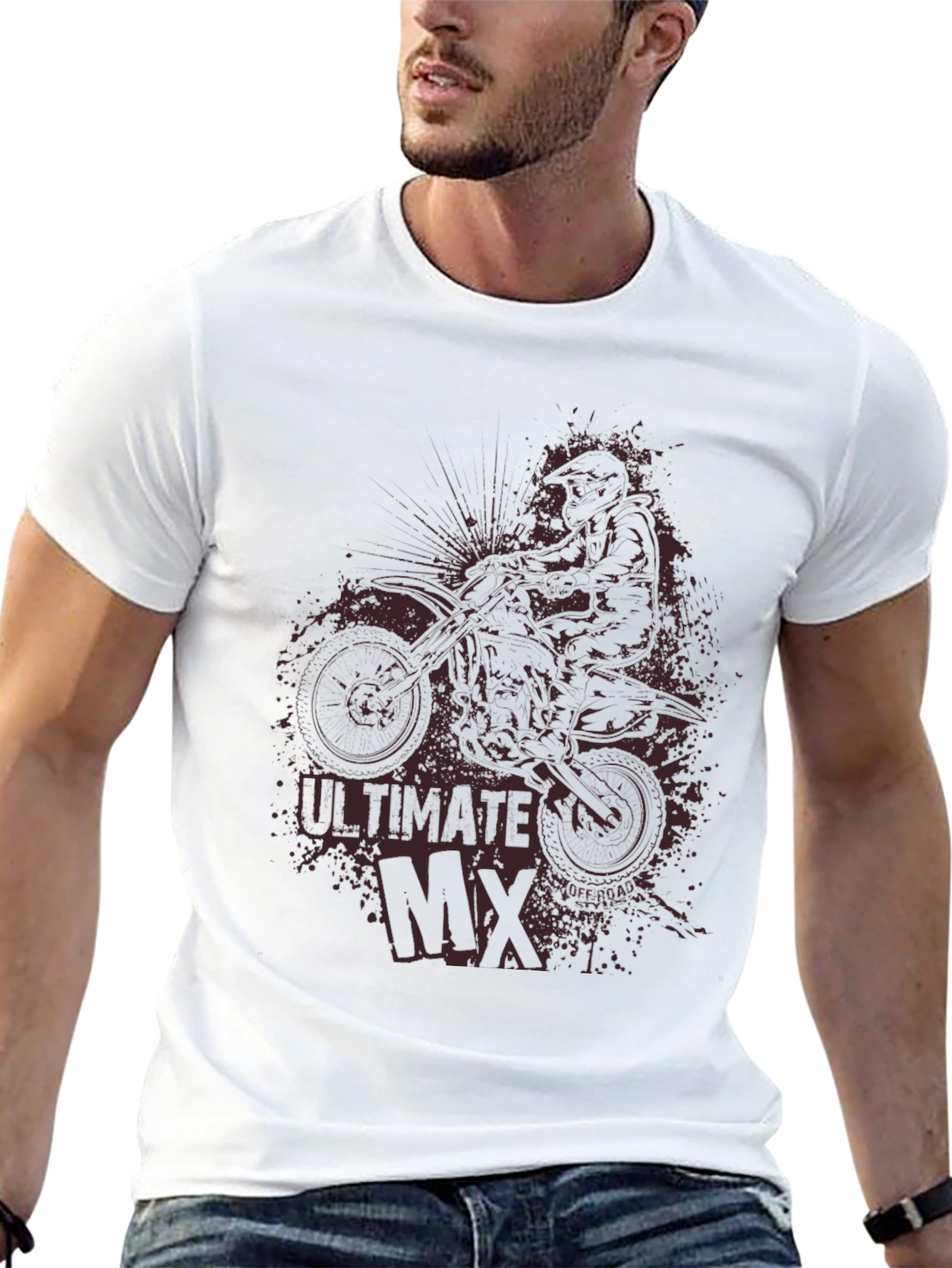 Ultimate MX Black Graphic T-Shirt