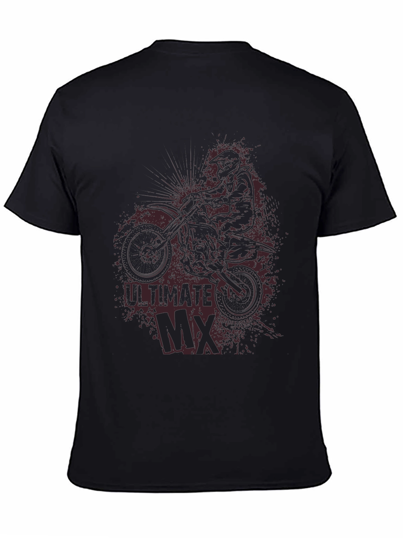 Ultimate MX Black Graphic T-Shirt