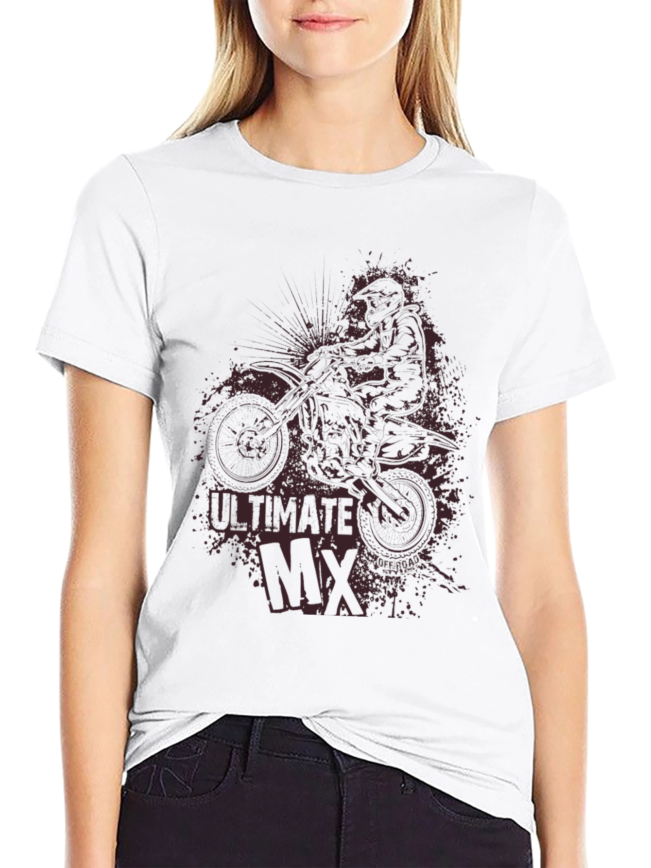 Ultimate MX Black Graphic T-Shirt