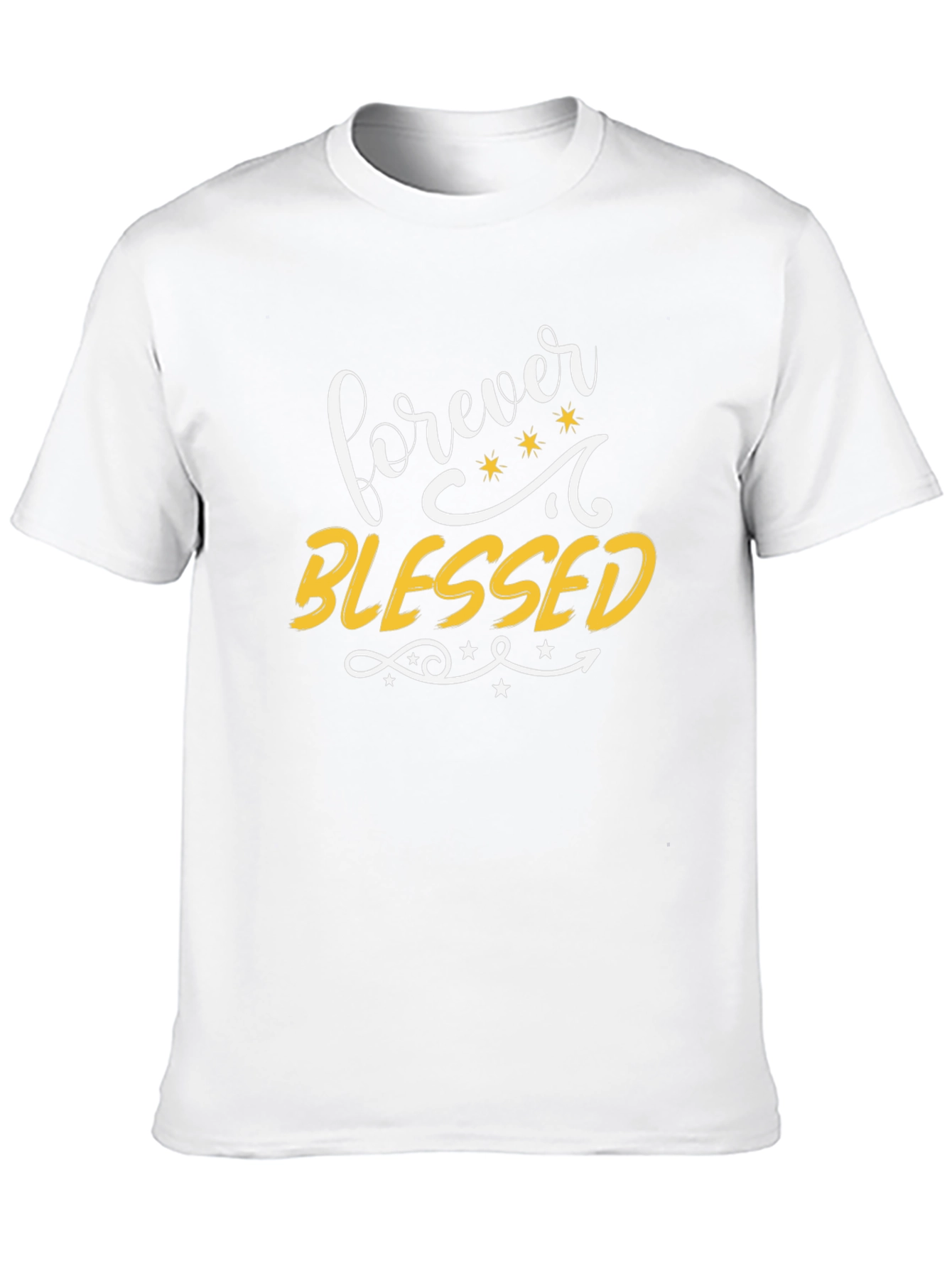 Forever Blessed Graphic Tee - Stylish Christian Apparel