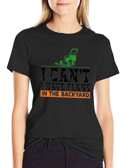 Backyard Plans Graphic Tee