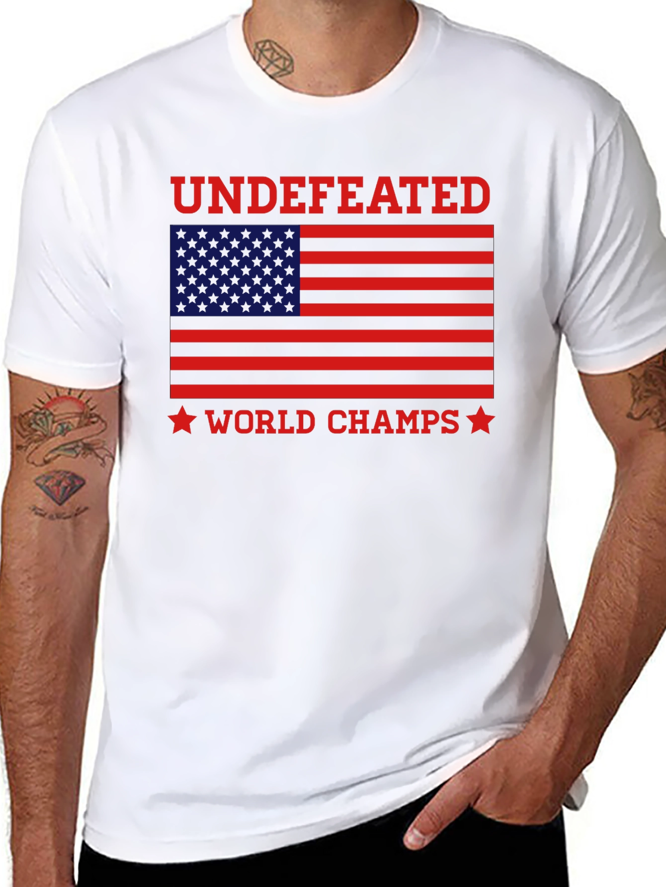 Undefeated World Champs Graphic T-Shirt