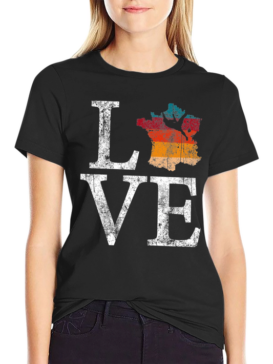 Love France T-Shirt Graphic Tee