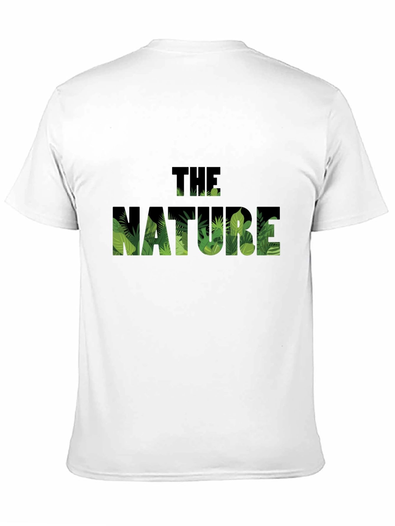 Nature Graphic Black T-Shirt