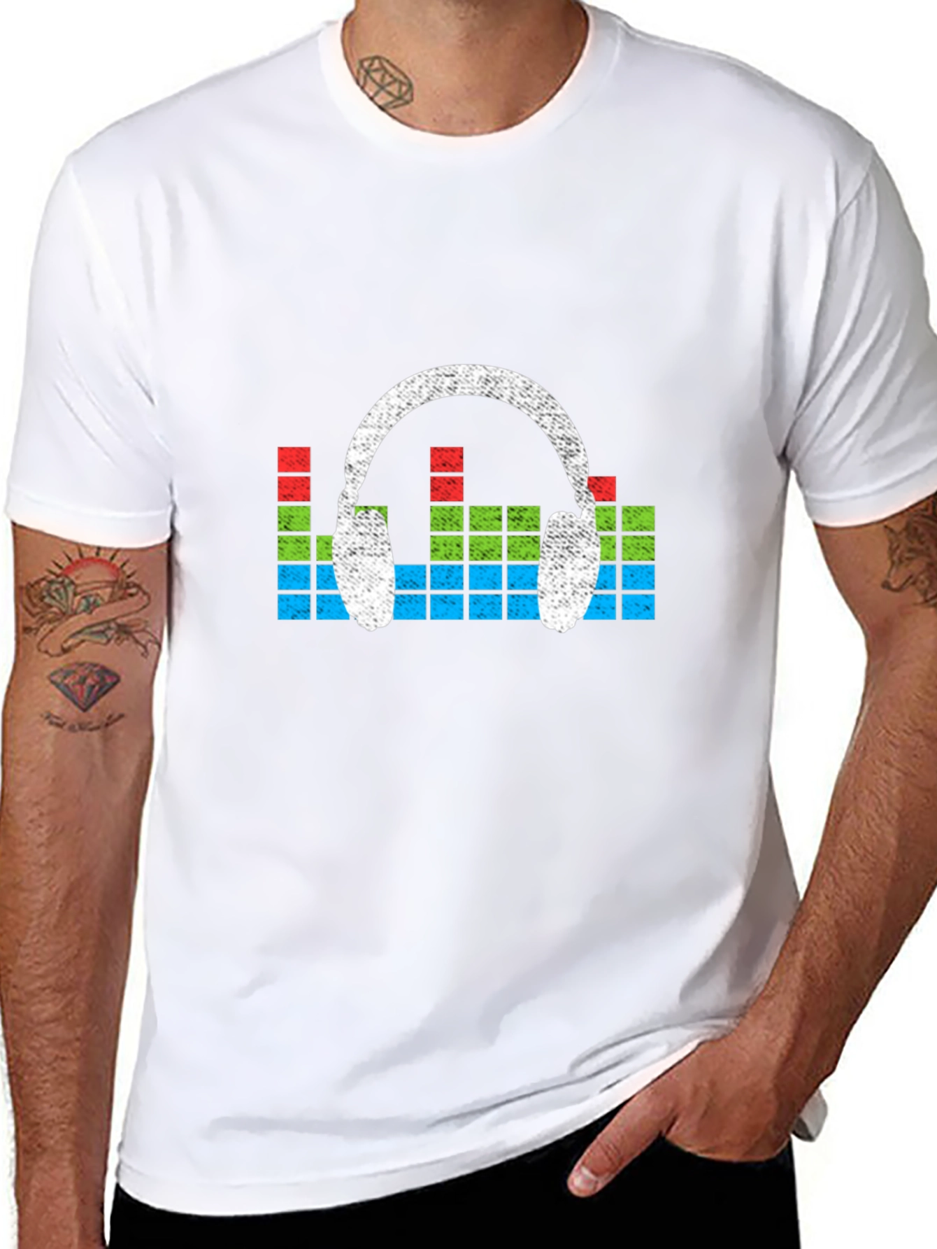 Cool Music Graphic Tee Shirt