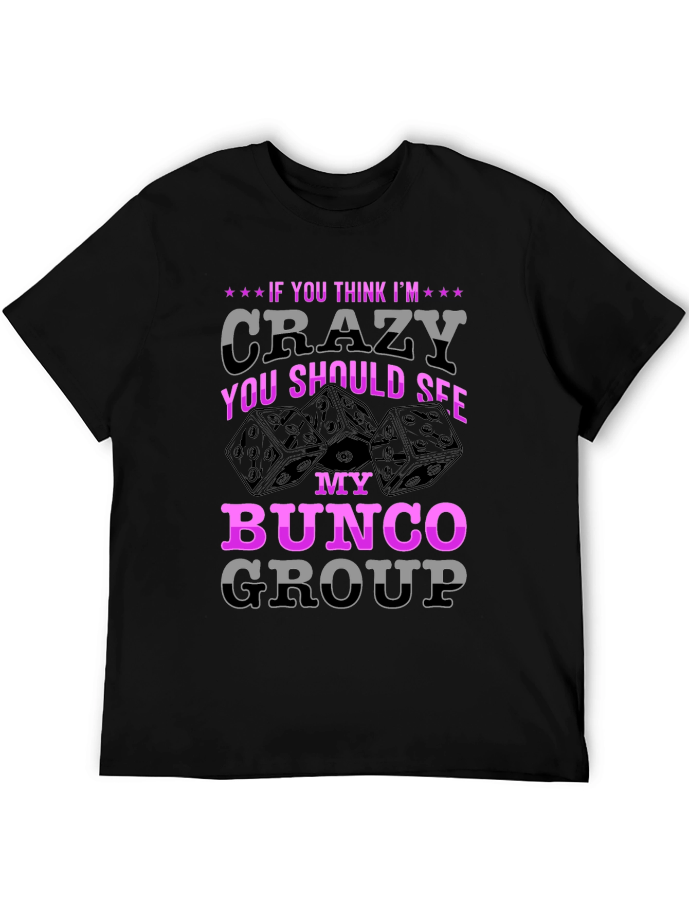 Crazy Bunco Group Graphic Tee