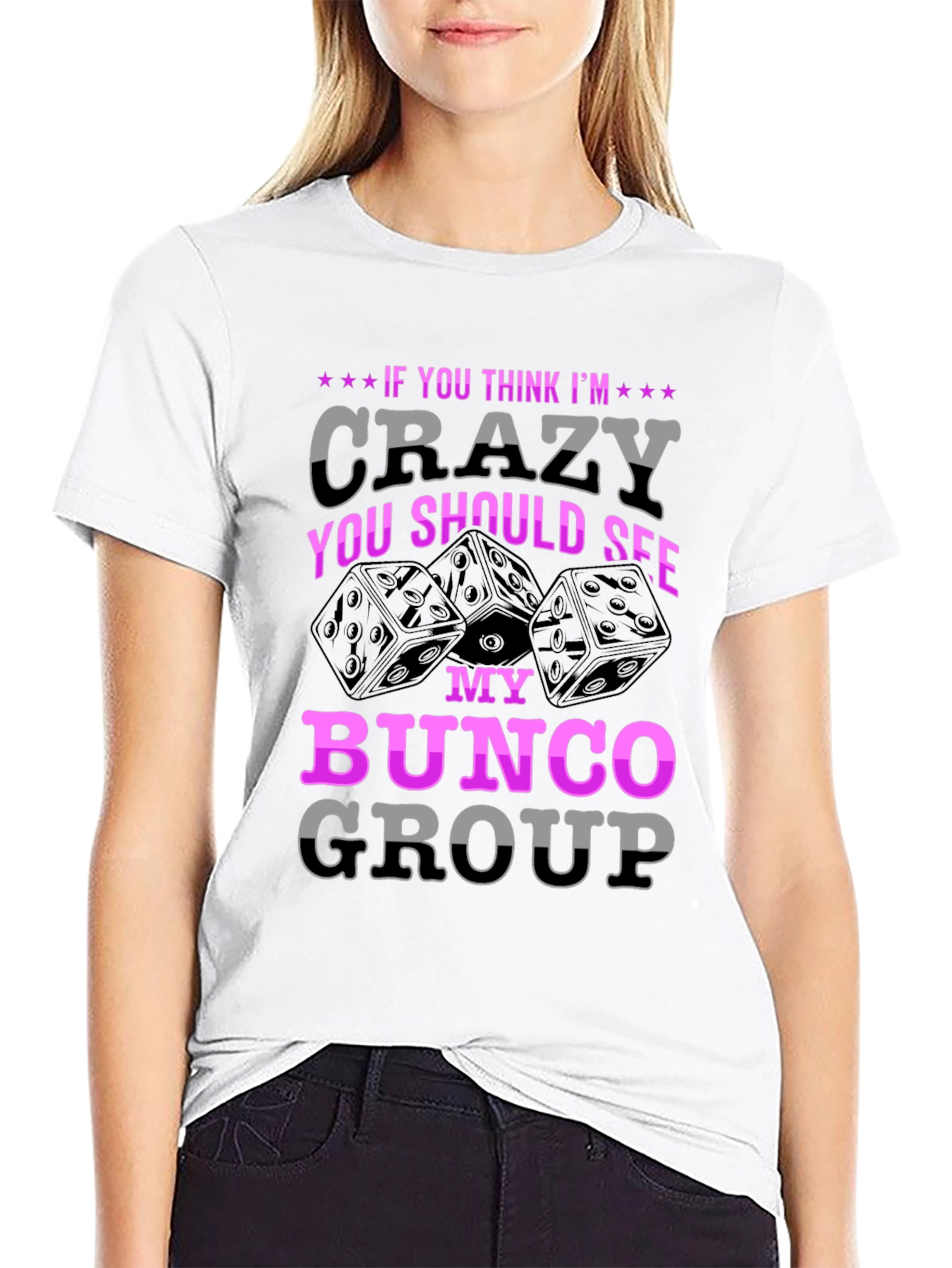 Crazy Bunco Group Graphic Tee