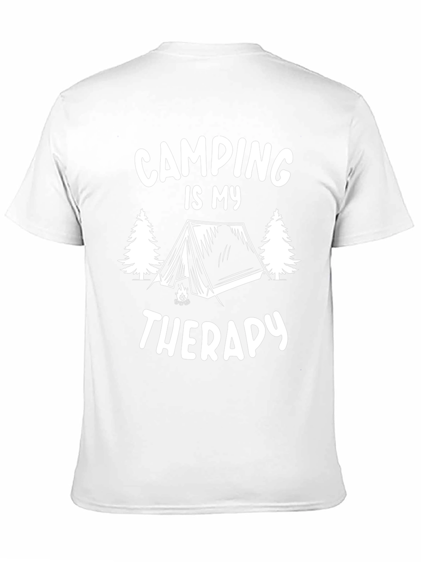 Camping Is My Therapy Graphic T-Shirt