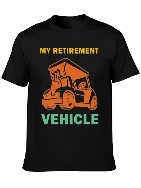 Retirement Vehicle Golf Cart T-Shirt