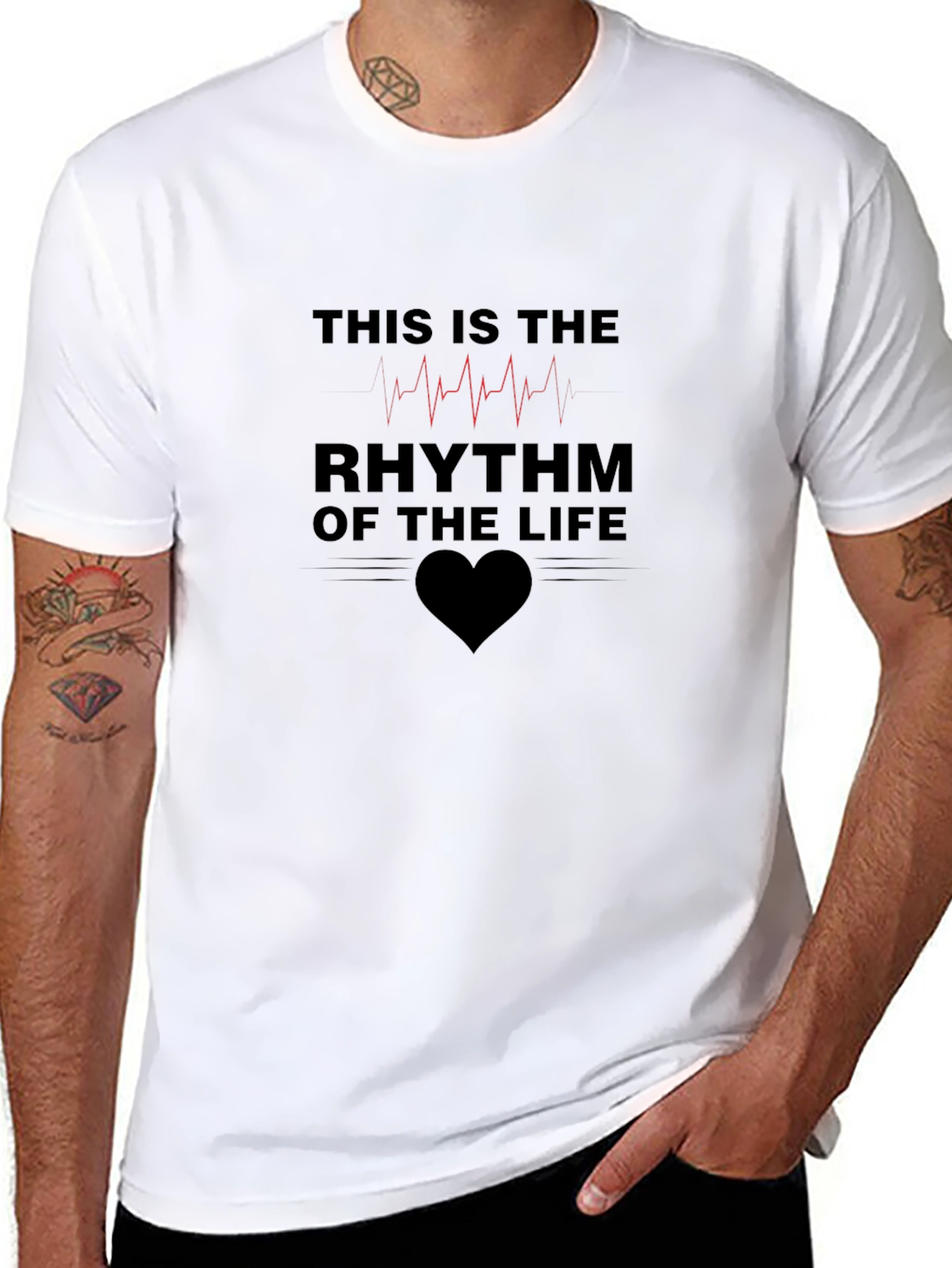 Rhythm of Life Graphic T-Shirt