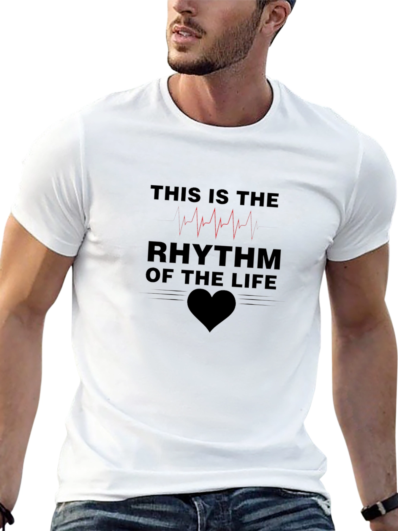 Rhythm of Life Graphic T-Shirt