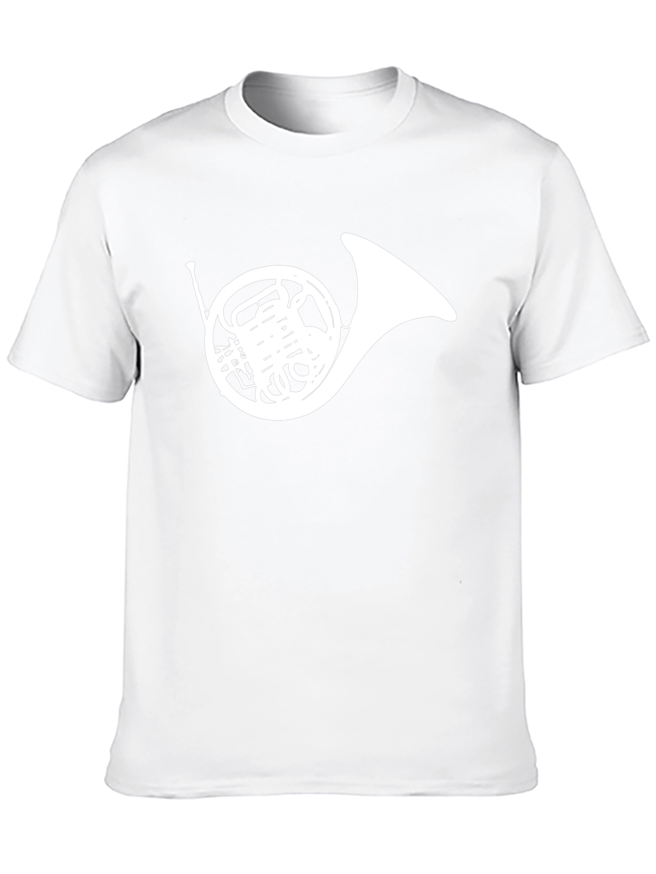 French Horn Graphic Tee - Musicians Apparel