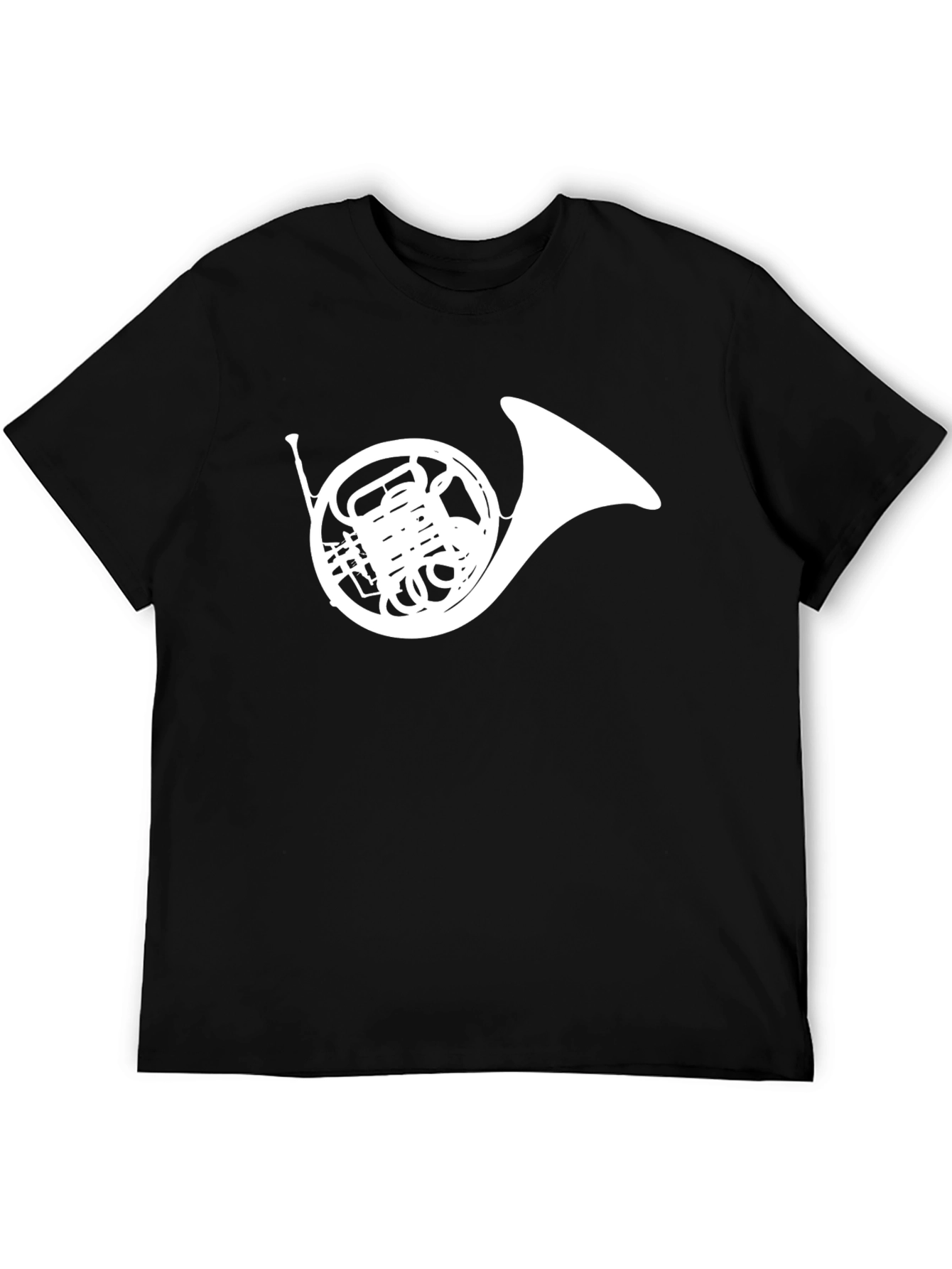 French Horn Graphic Tee - Musicians Apparel