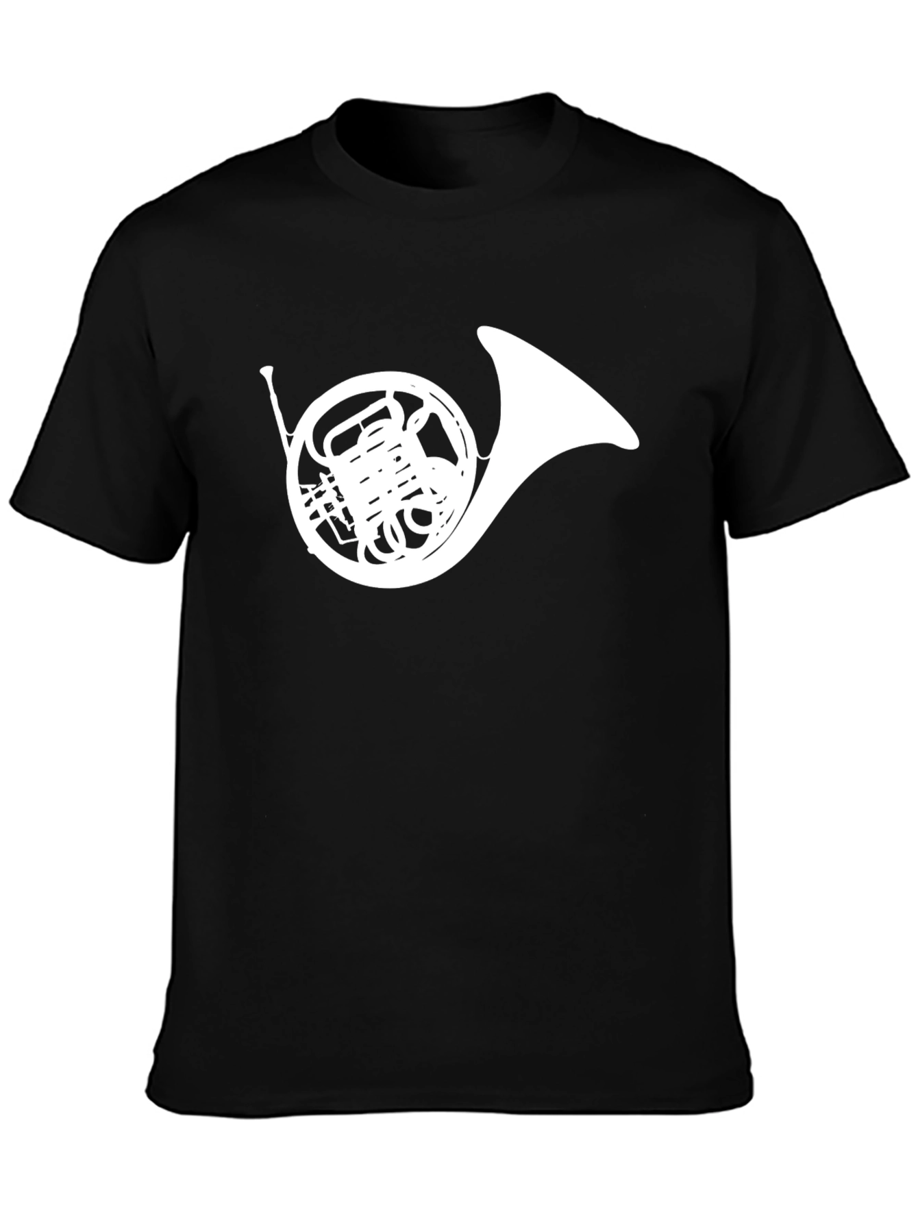 French Horn Graphic Tee - Musicians Apparel