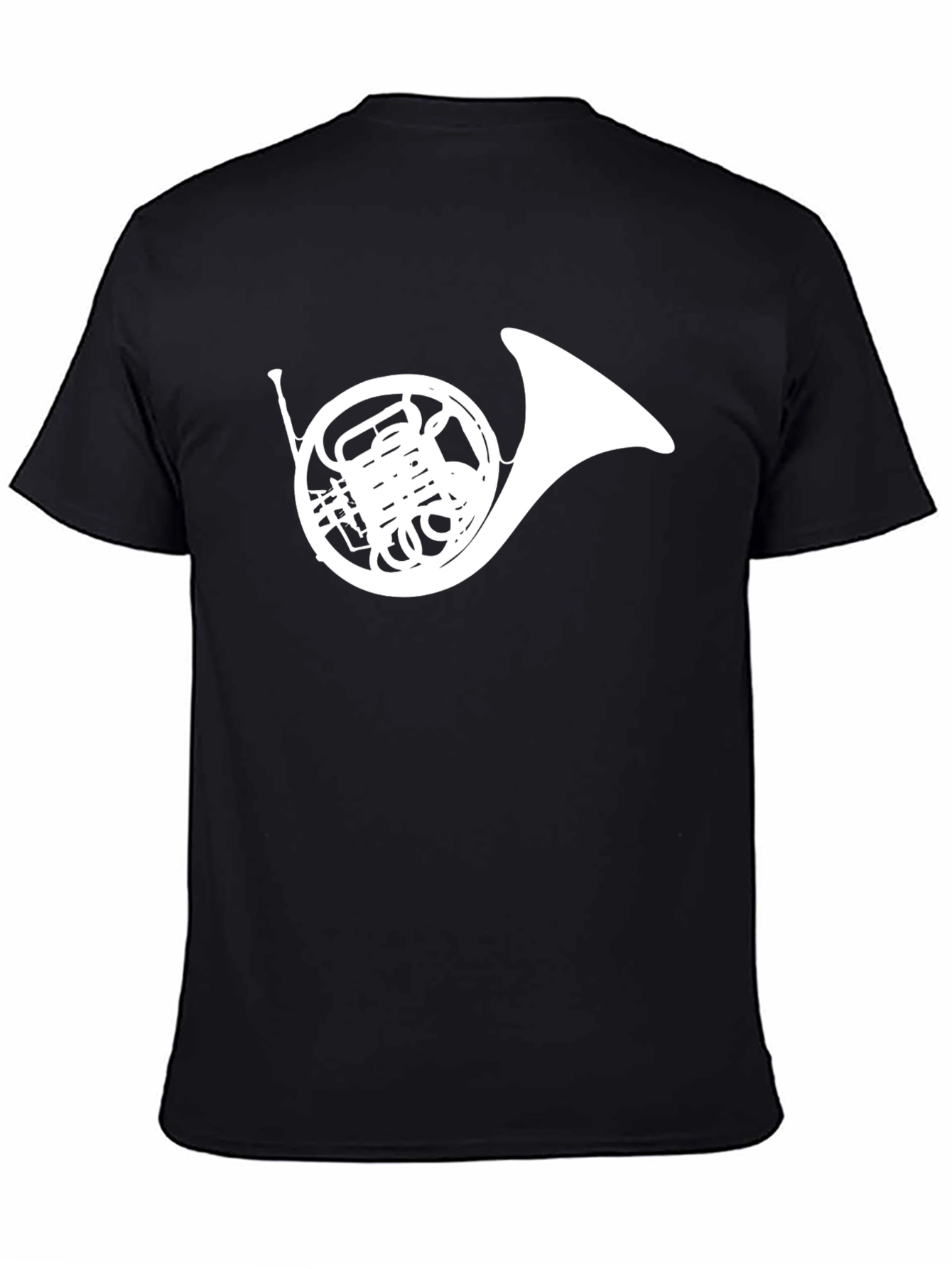 French Horn Graphic Tee - Musicians Apparel