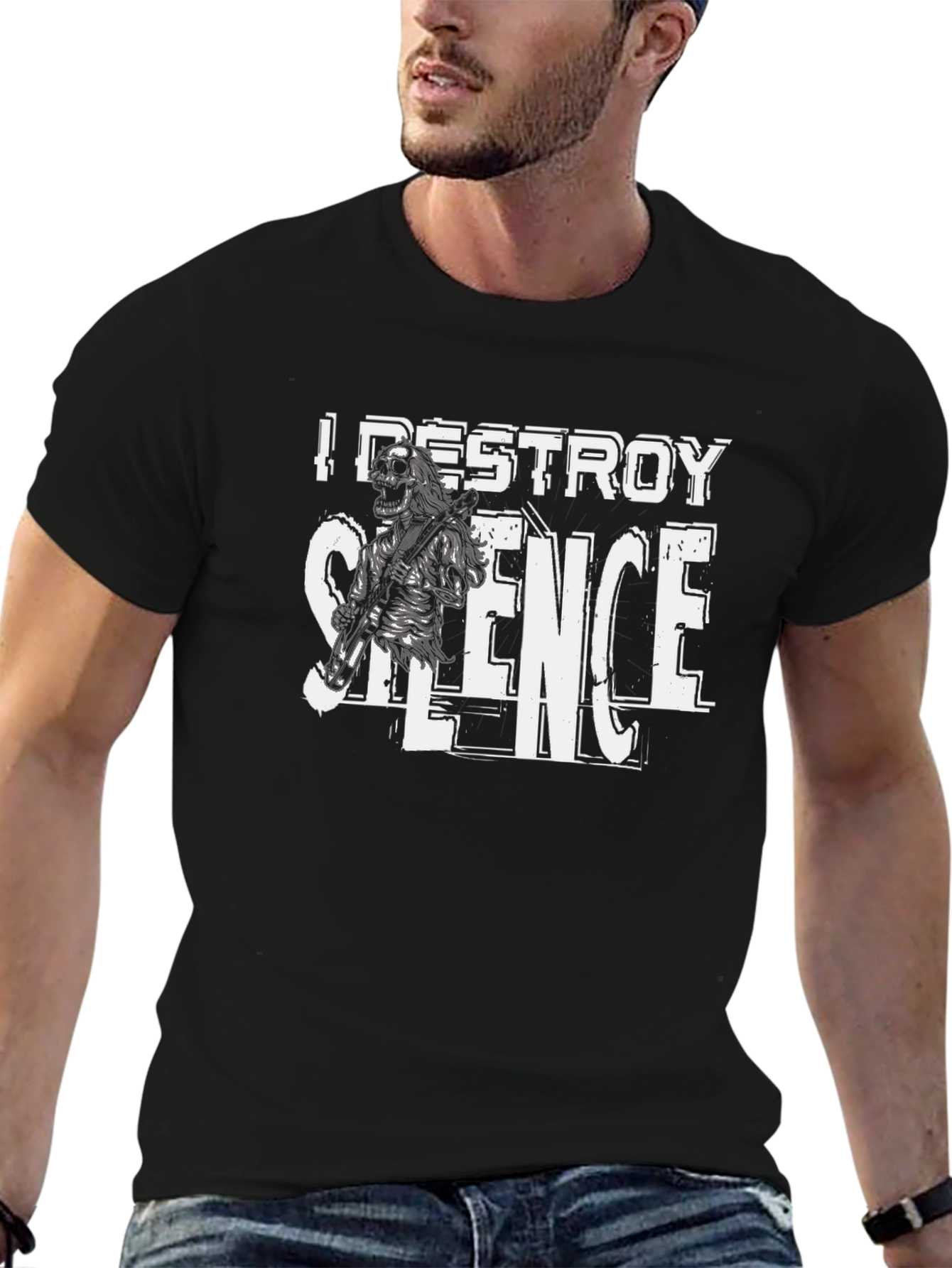 I DESTROY SILENCE Graphic T-Shirt