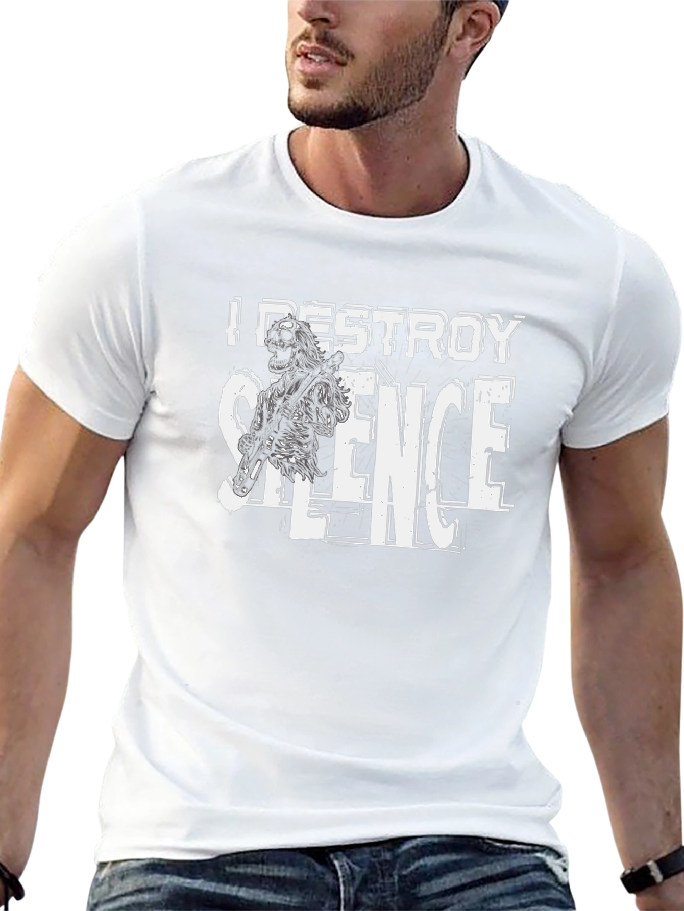 I DESTROY SILENCE Graphic T-Shirt
