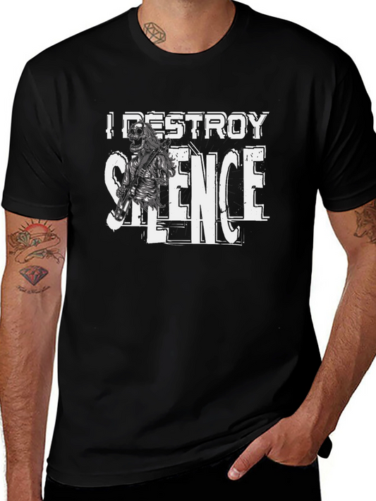 I DESTROY SILENCE Graphic T-Shirt