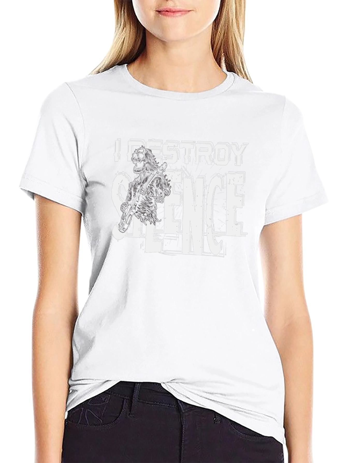 I DESTROY SILENCE Graphic T-Shirt
