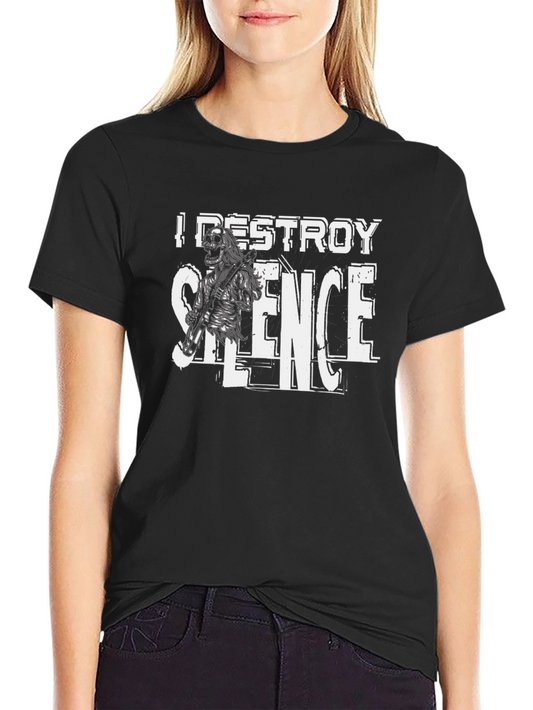 I DESTROY SILENCE Graphic T-Shirt